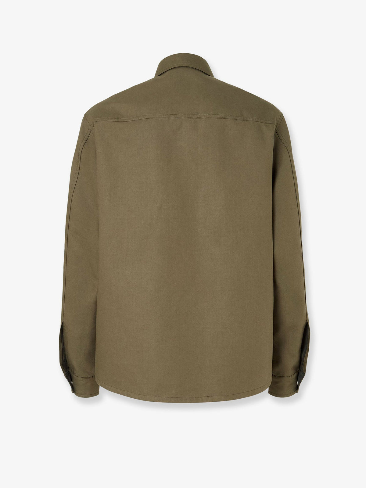 Fendi Zucca Green Ff Jacquard Nylon Blouson