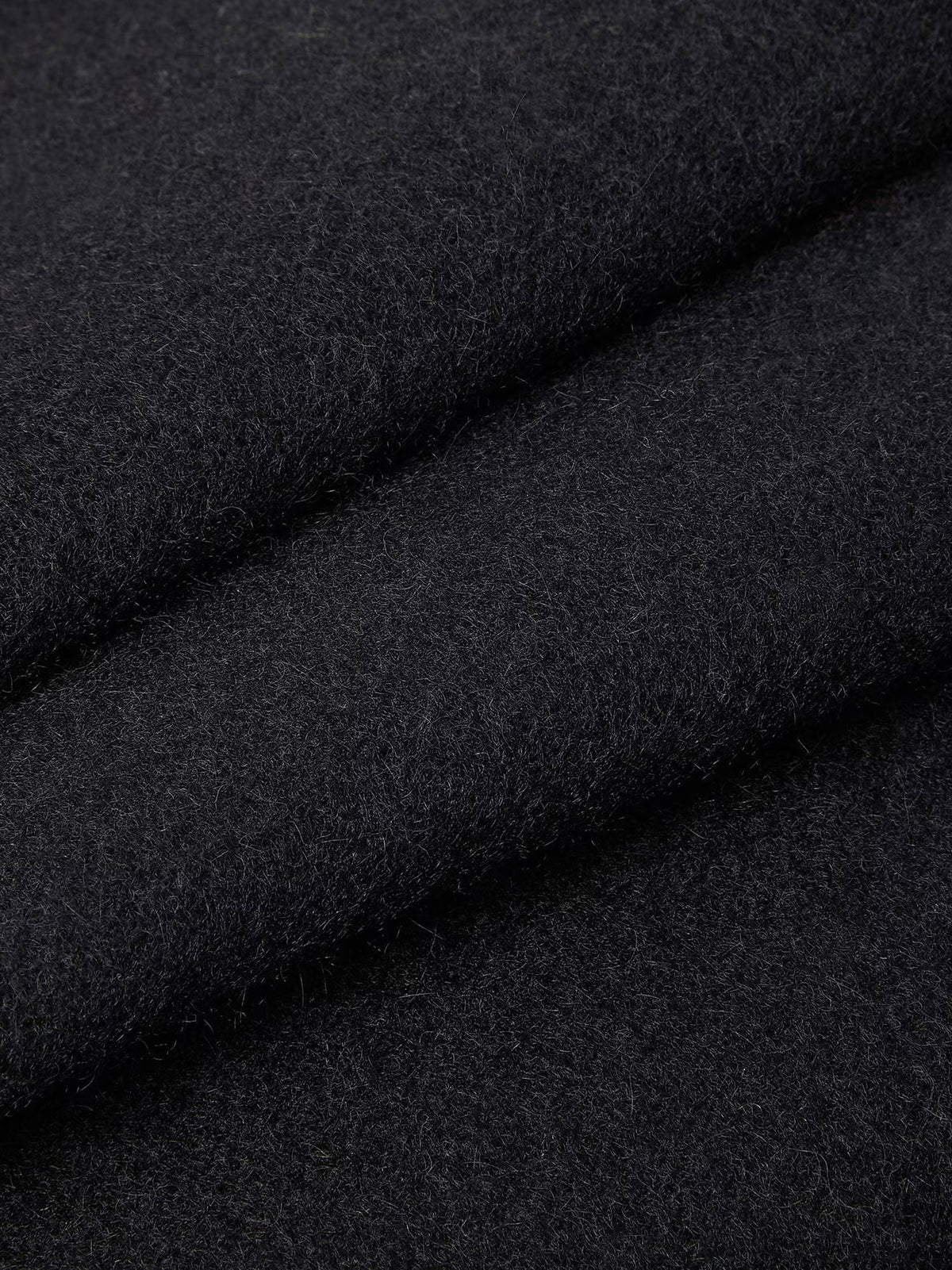 Fendi Black Ff Zucca Double-faced Wool And Cashmere Scarf
