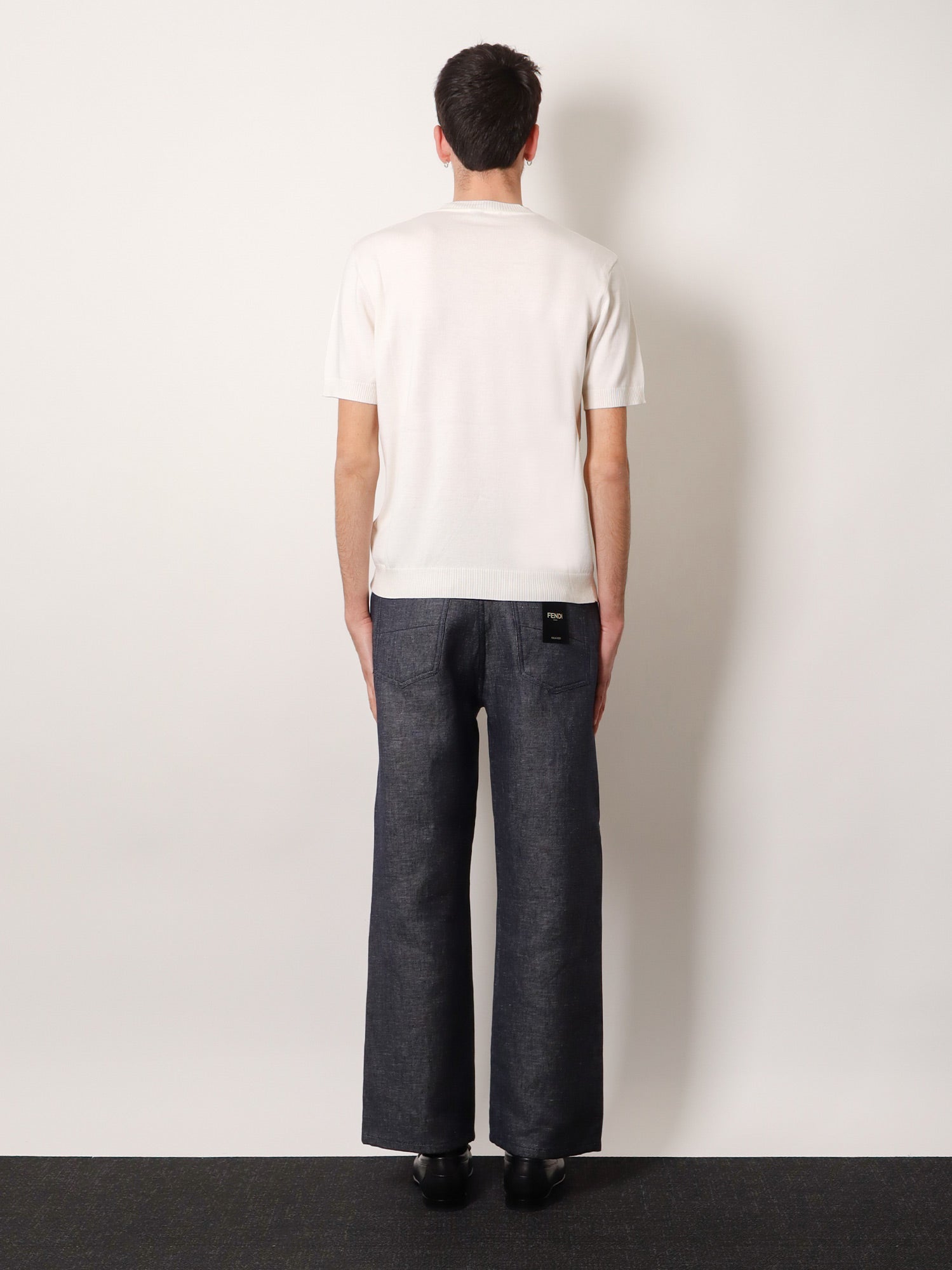 Fendi Cotton And Cashmere Sweater