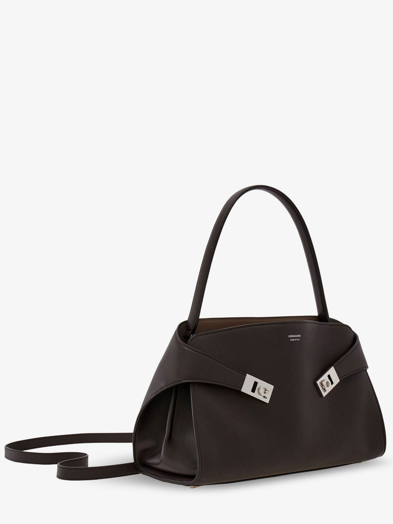 Ferragamo Hug Soft Two-tone Shoulder Bag