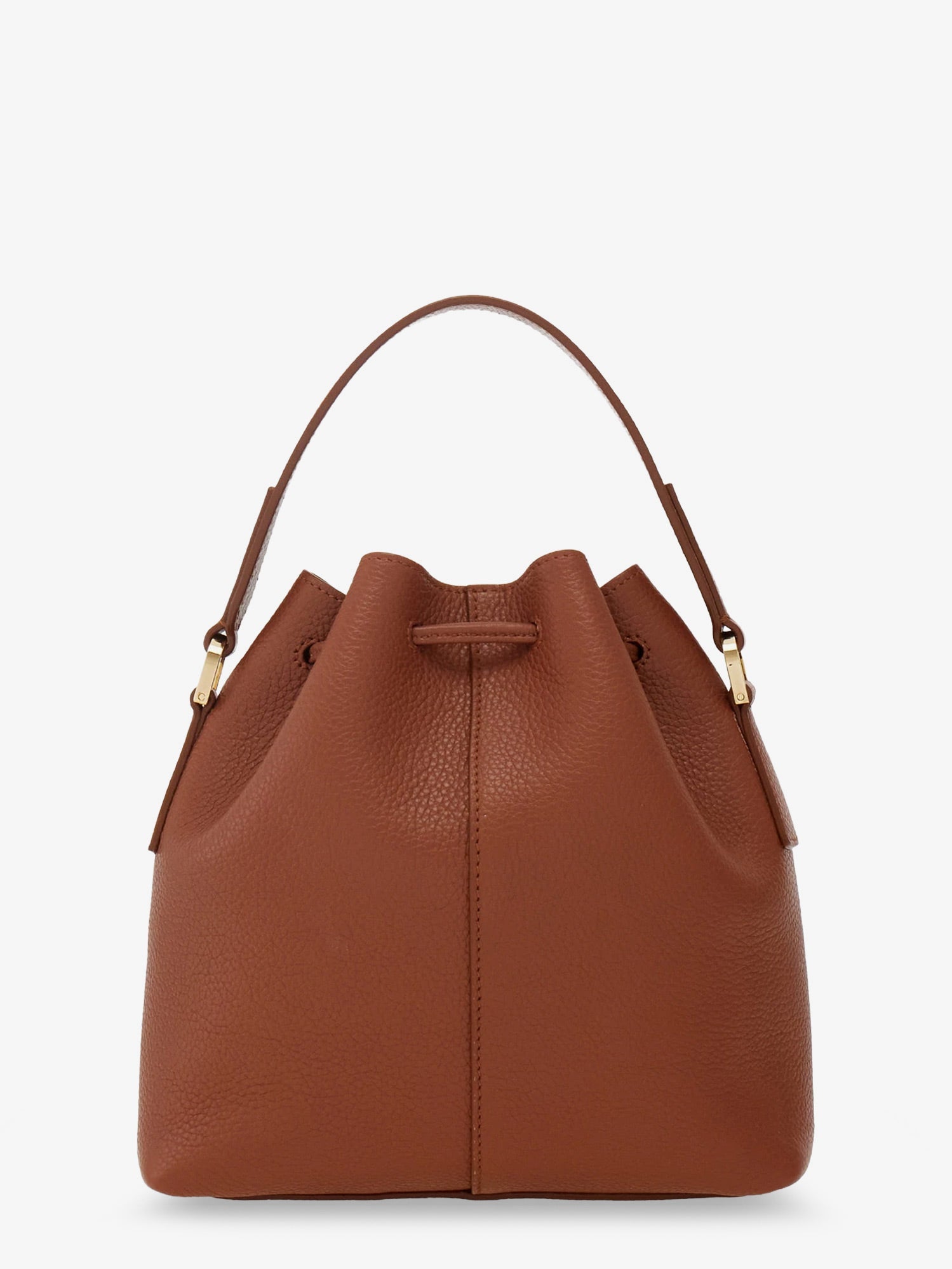 Ferragamo Leather Bucket Bag