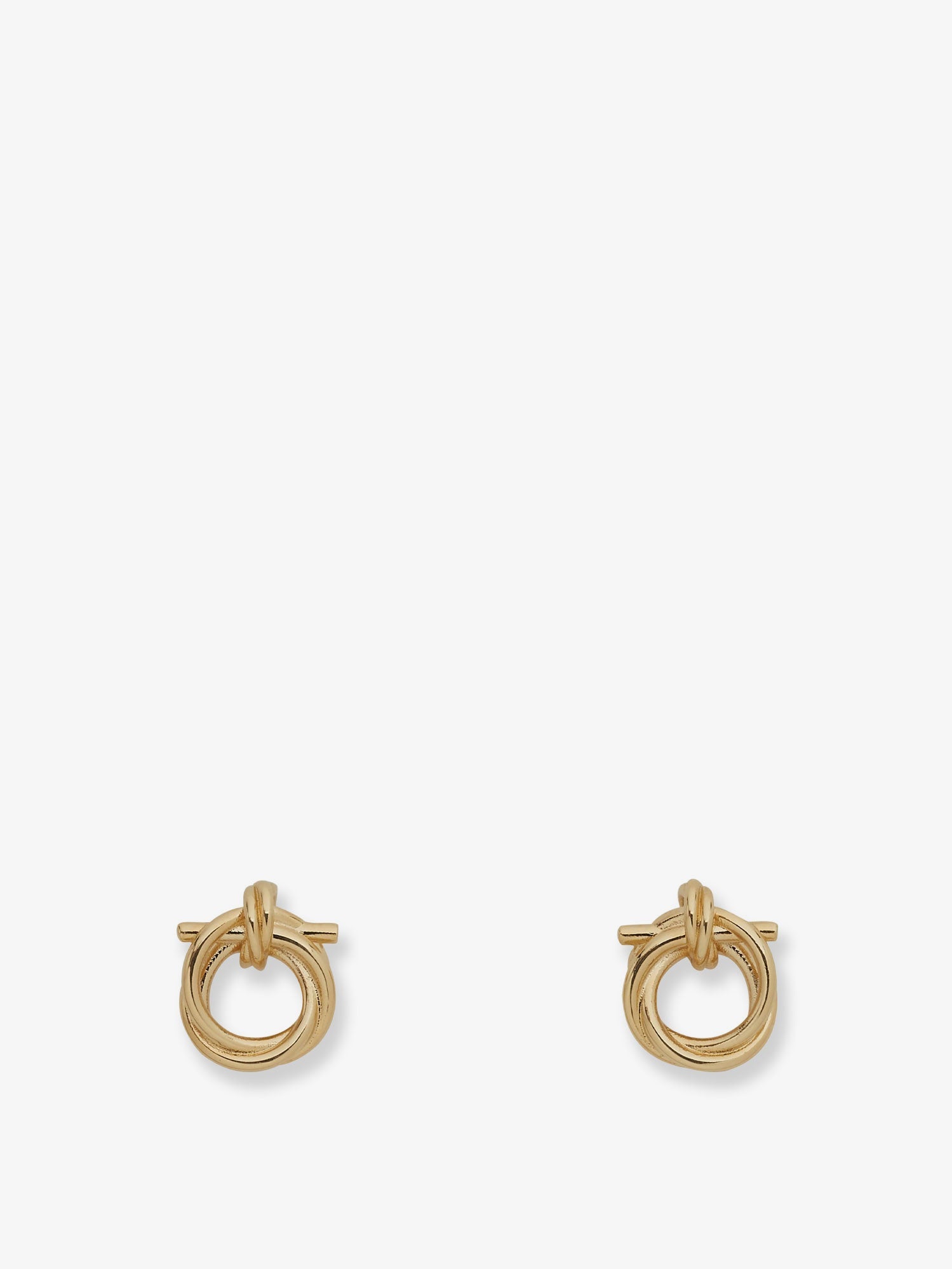 Ferragamo Brass Earrings