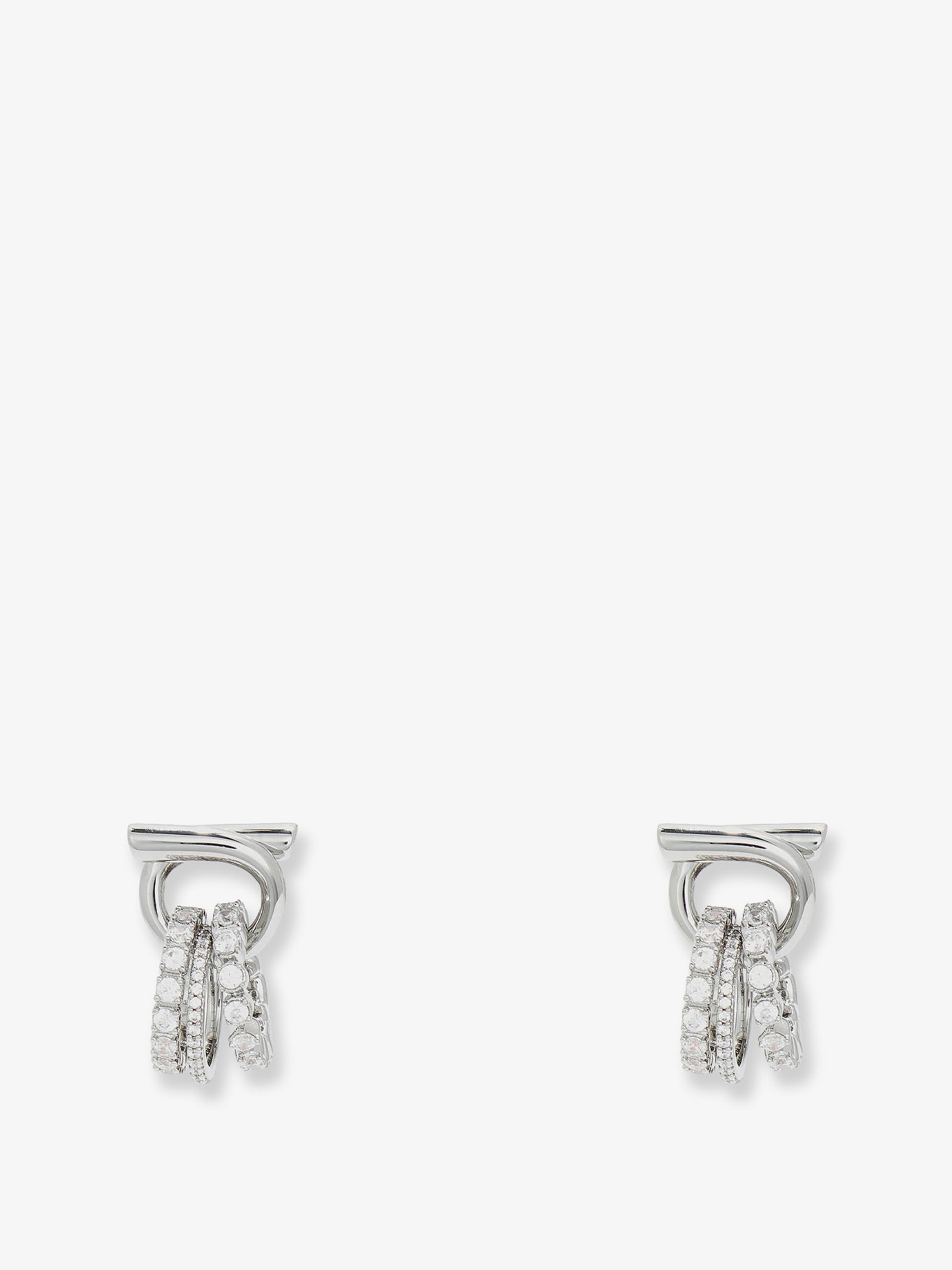 Ferragamo Crystal Earrings