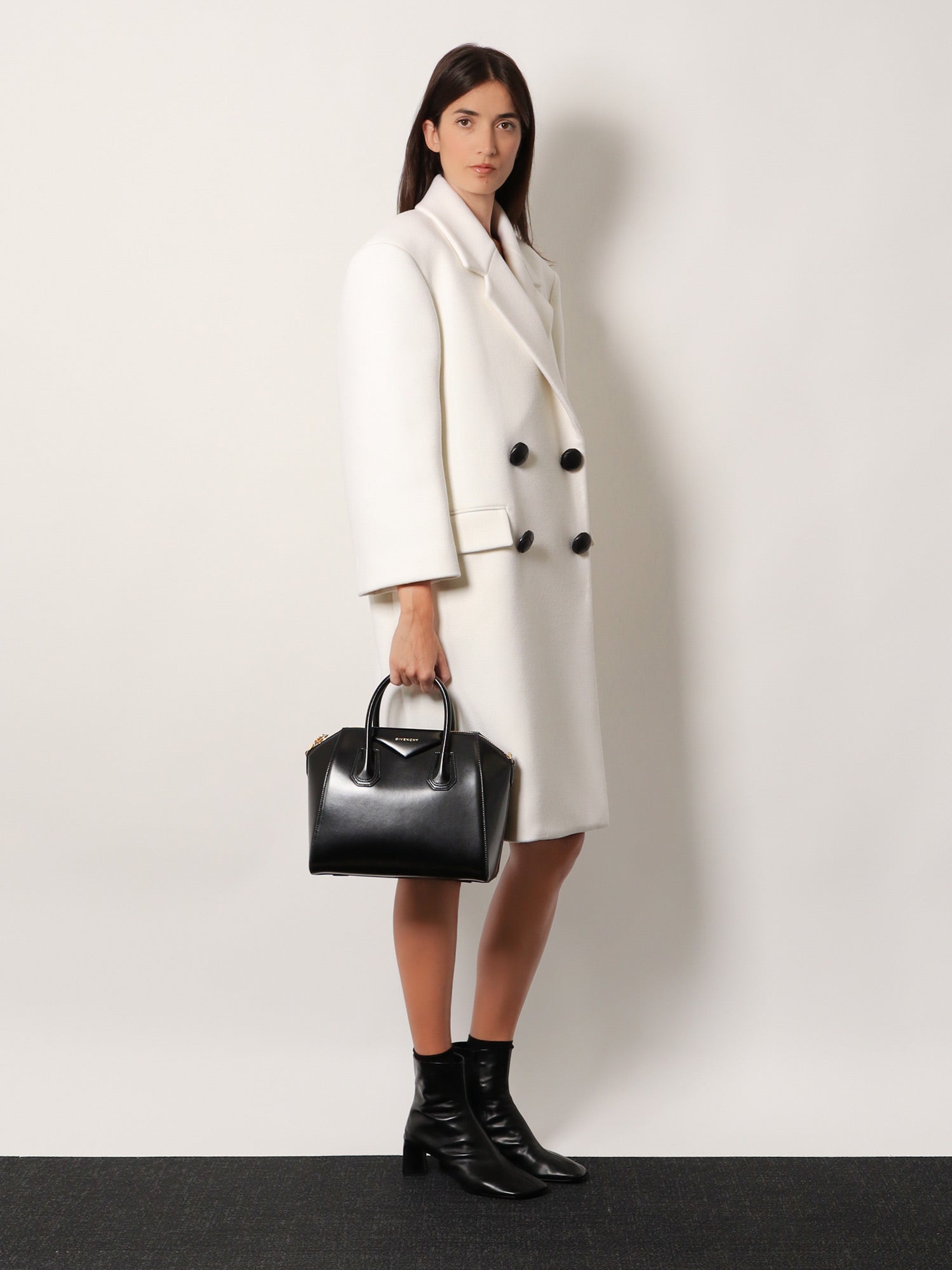 Givenchy Antigona Small Leather Crossbody Bag