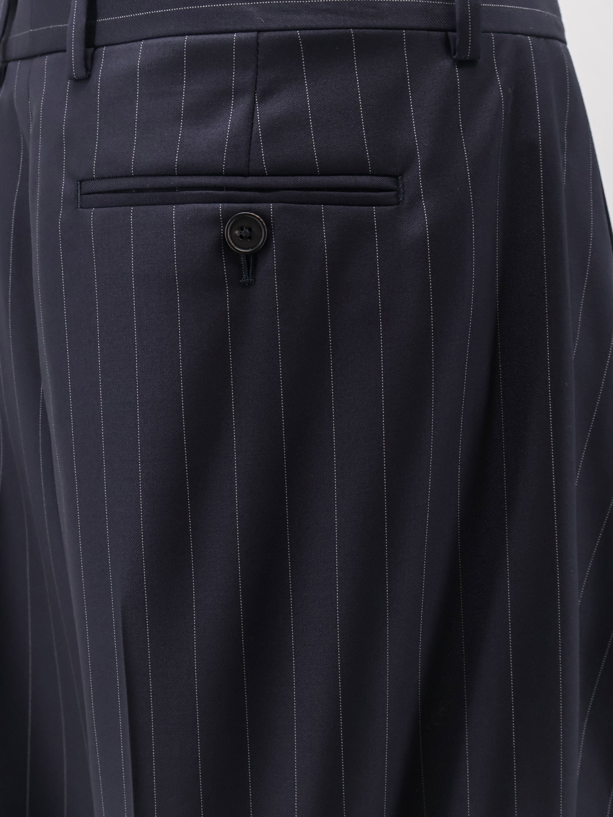Givenchy Double Pleat Wool Trousers