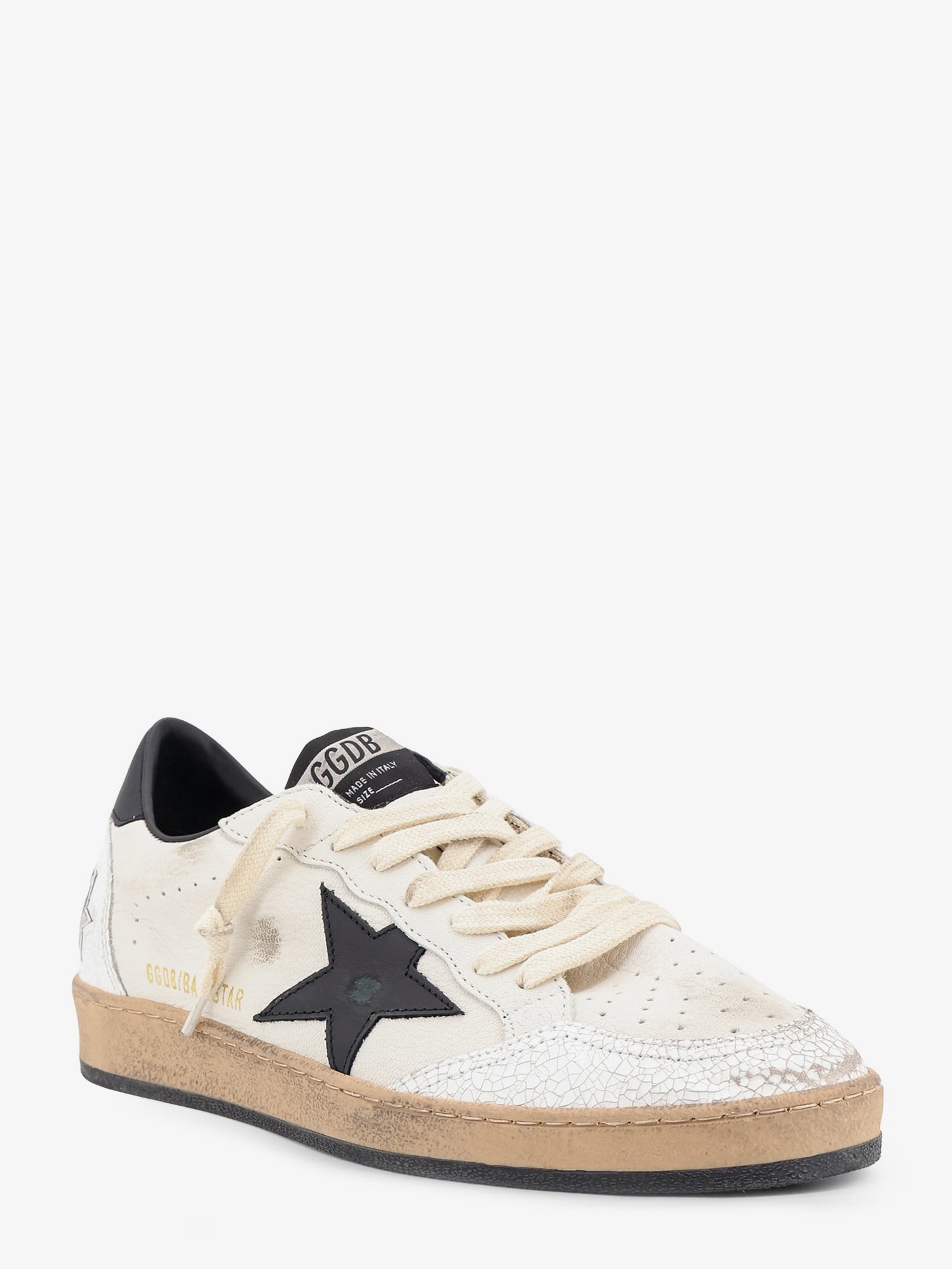 Golden Goose Ball Star Leather Sneakers