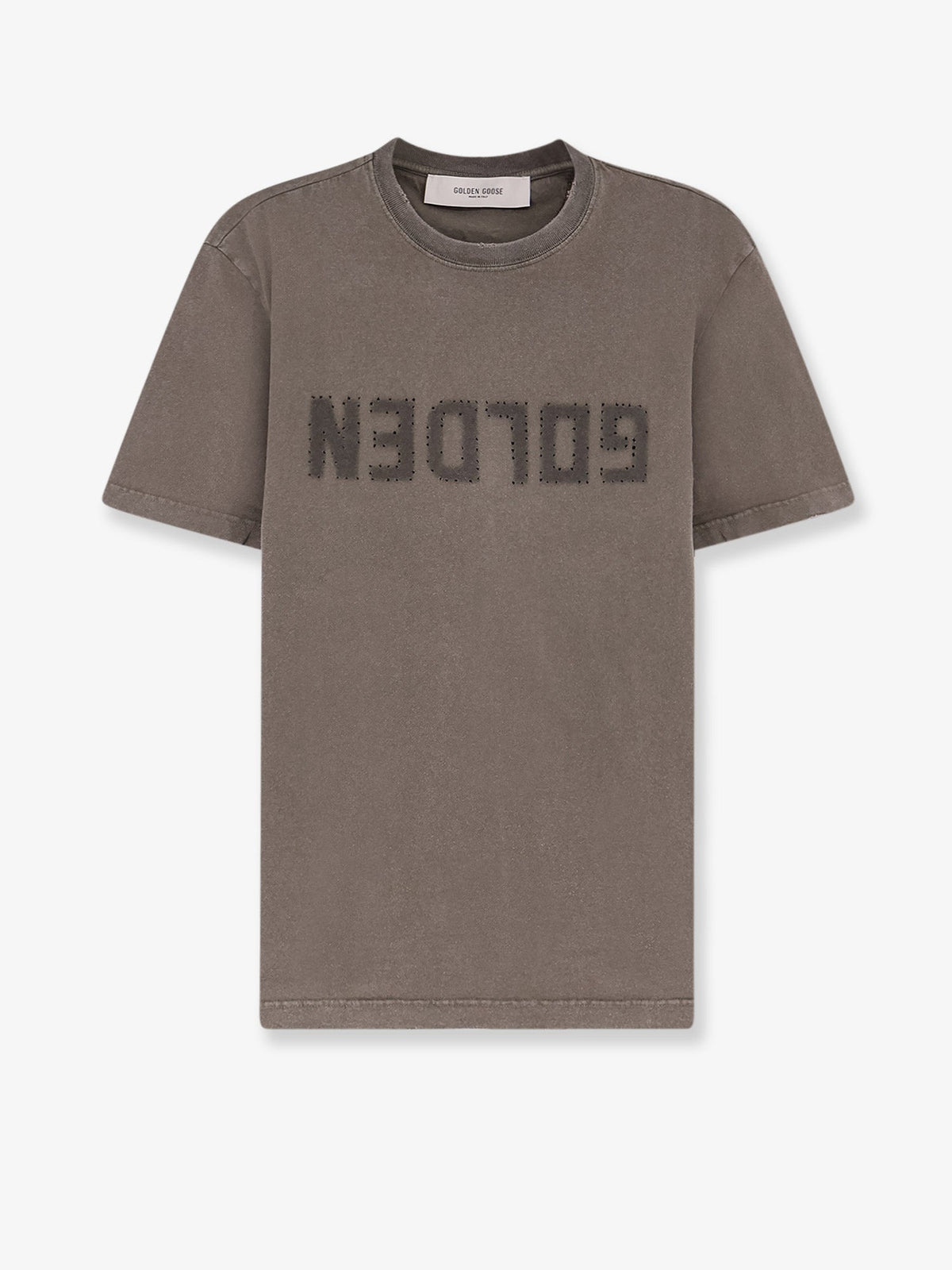 Golden Goose Regular Distressed Cotton T-shirt