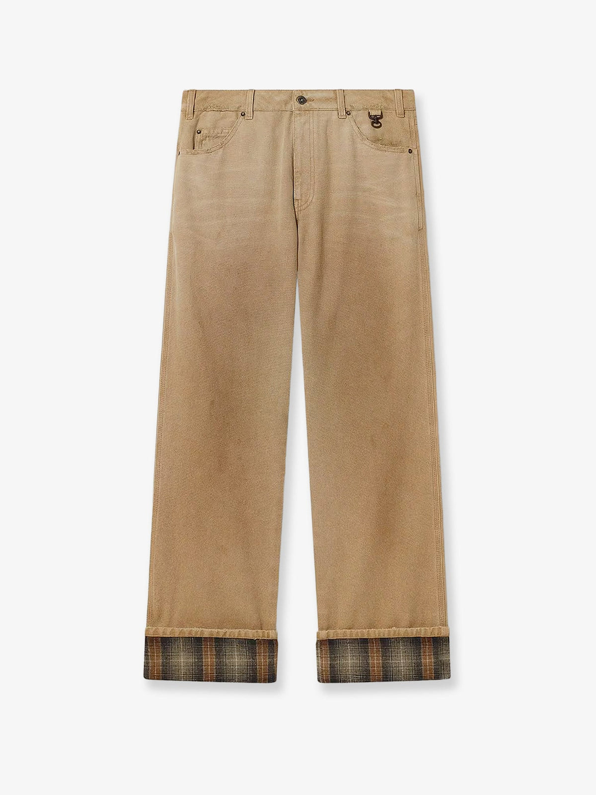 Golden Goose Russel Panama Vintage Cotton Trousers