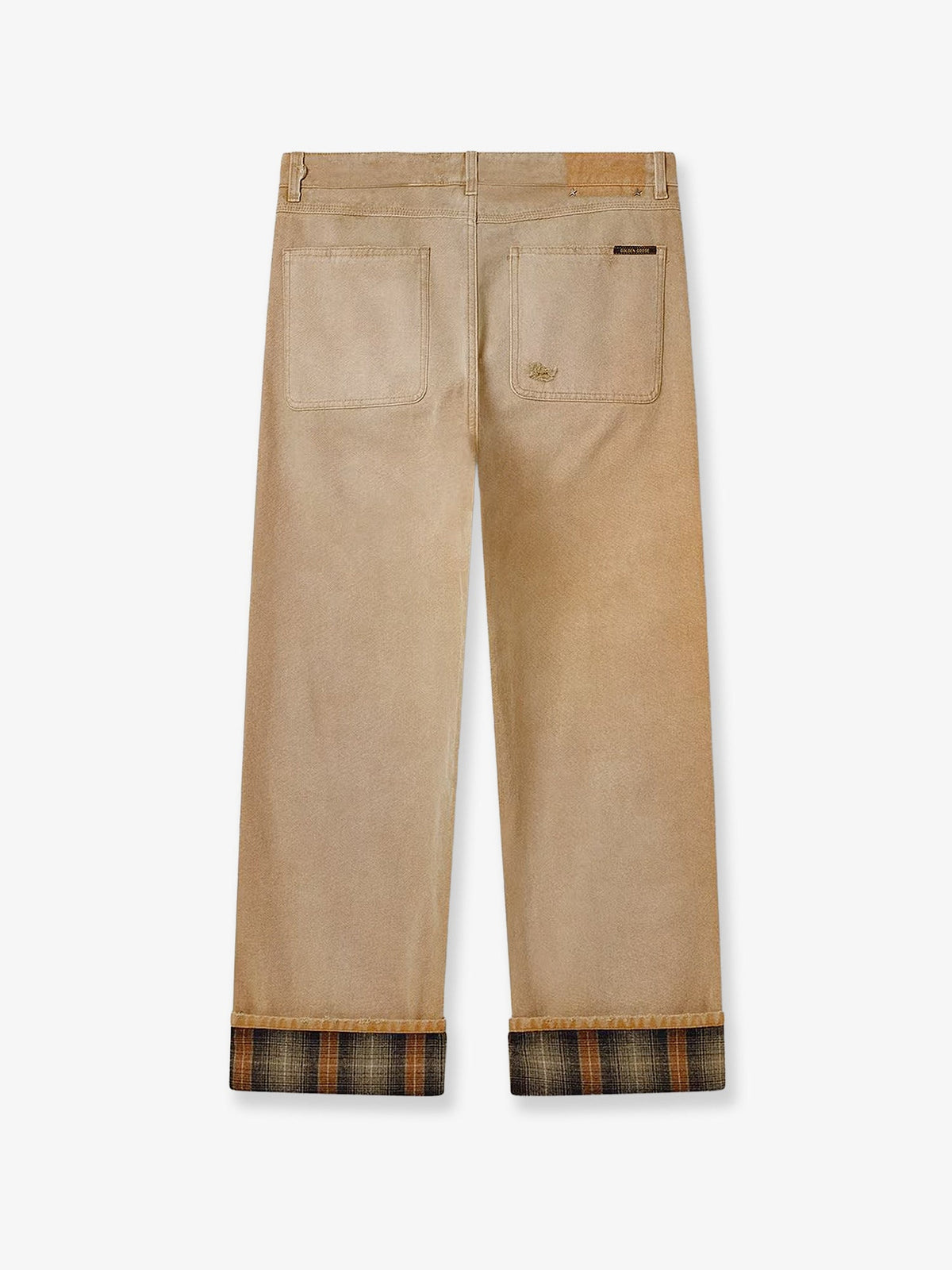 Golden Goose Russel Panama Vintage Cotton Trousers