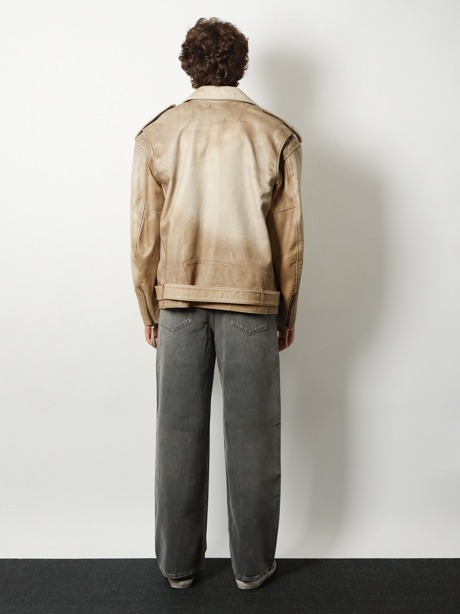 Golden Goose Phoebe Over Leather Jacket