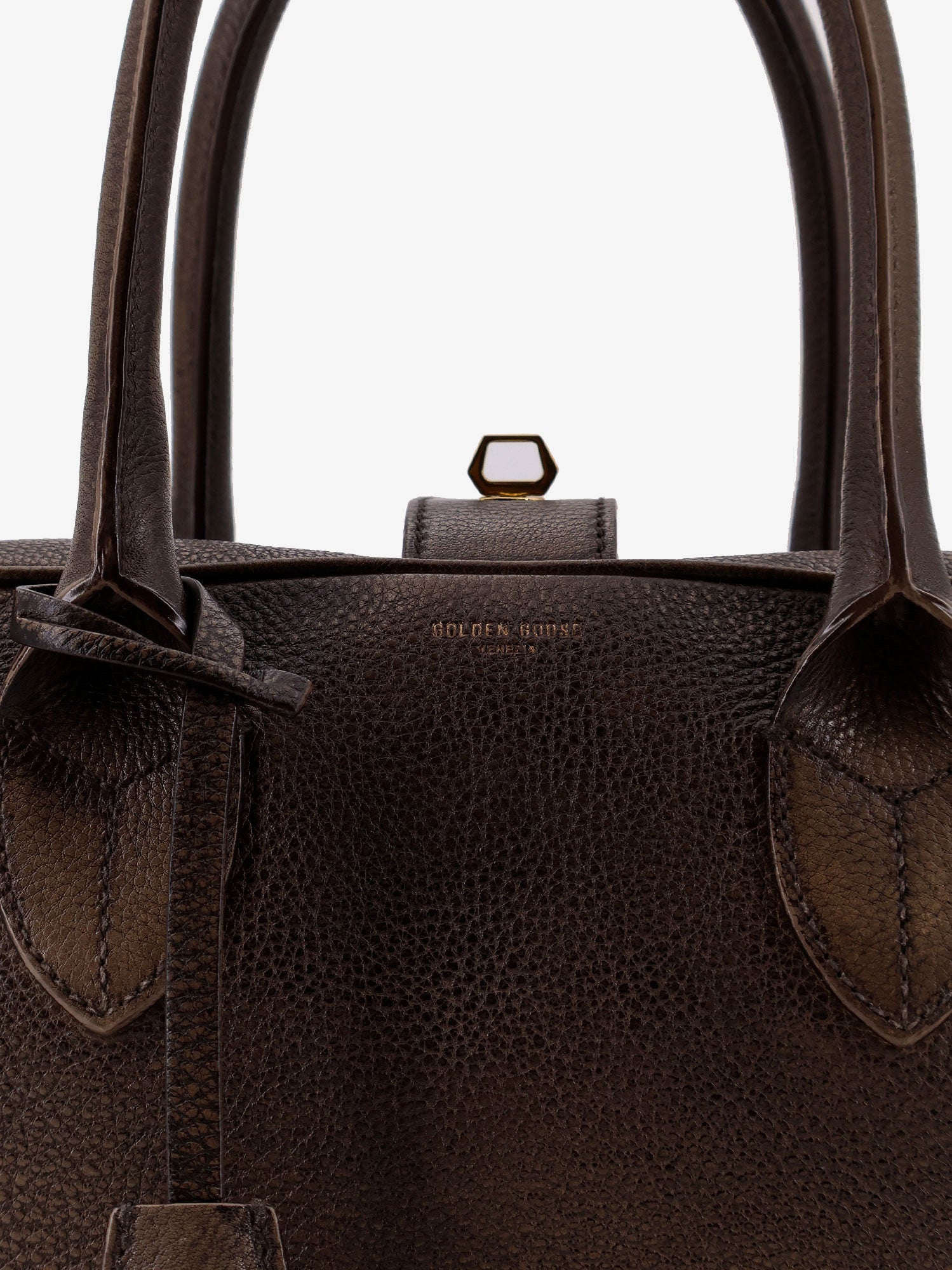 Golden Goose Vita Vintage Leather Bag