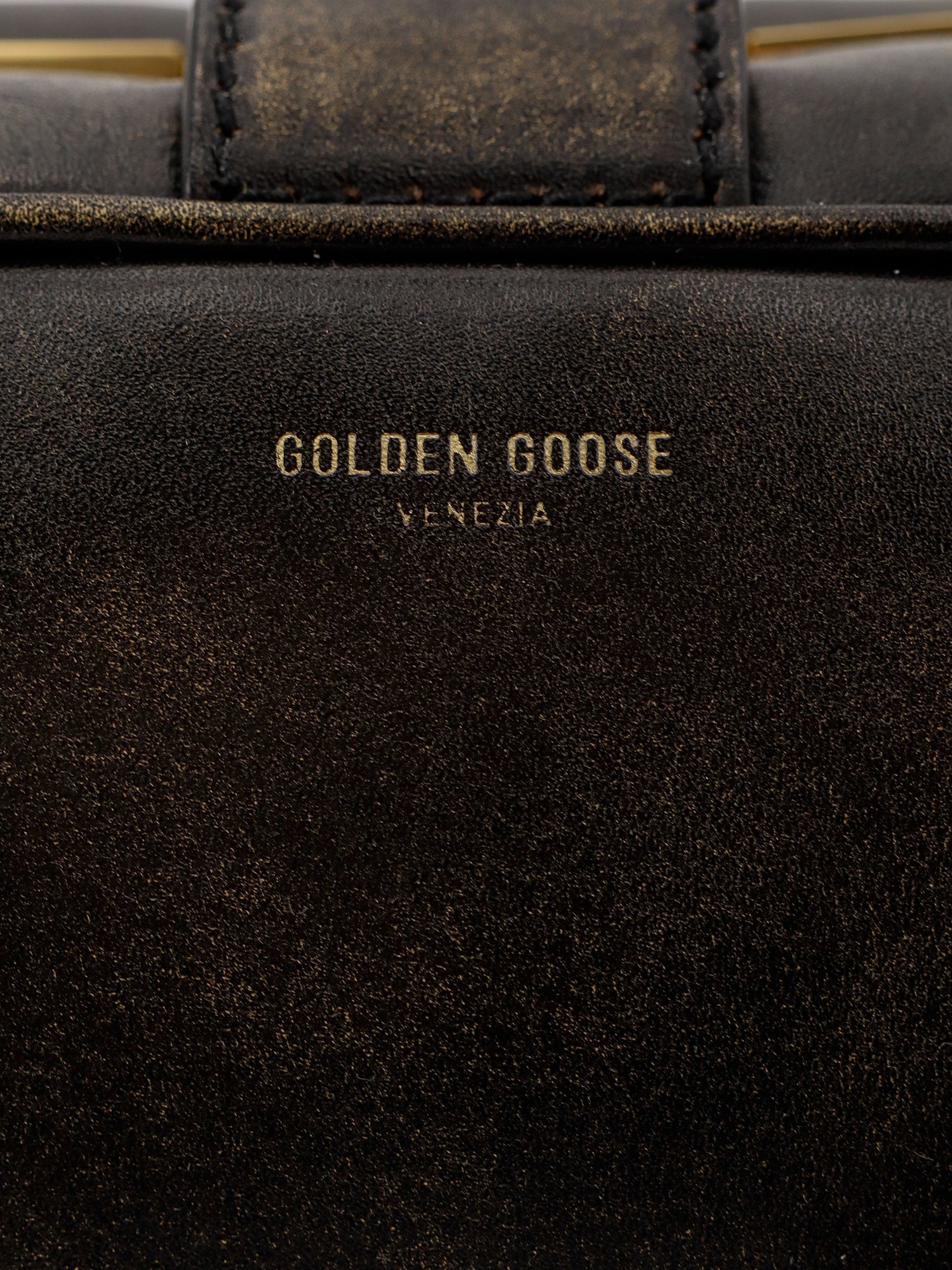 Golden Goose Vita Vintage Leather Crossbody Bag