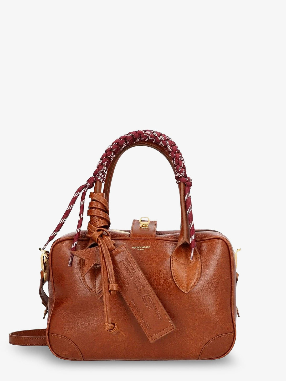 Golden Goose Vita Bag Leather Crossbody Bag With Star Charm