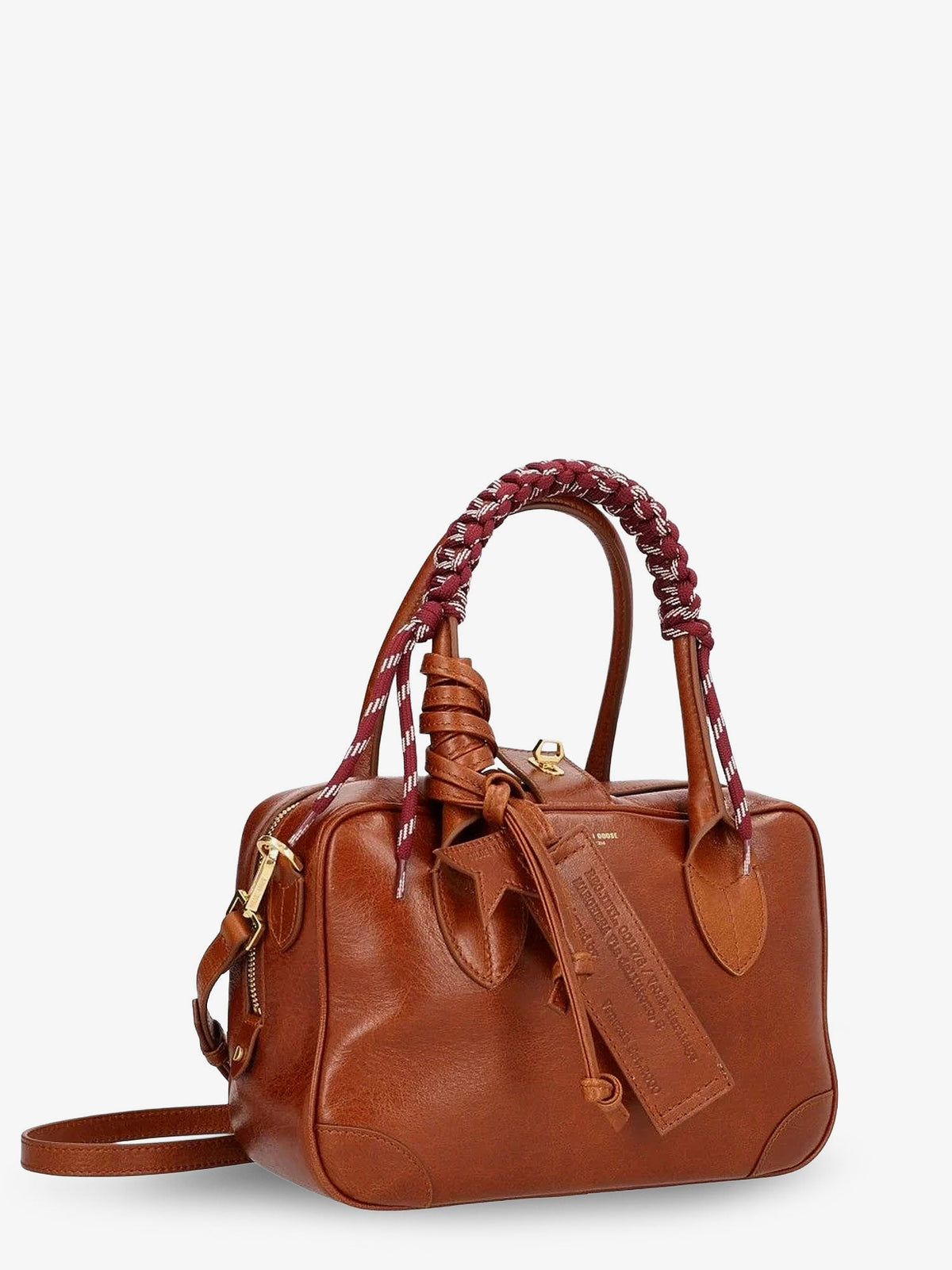 Golden Goose Vita Bag Leather Crossbody Bag With Star Charm