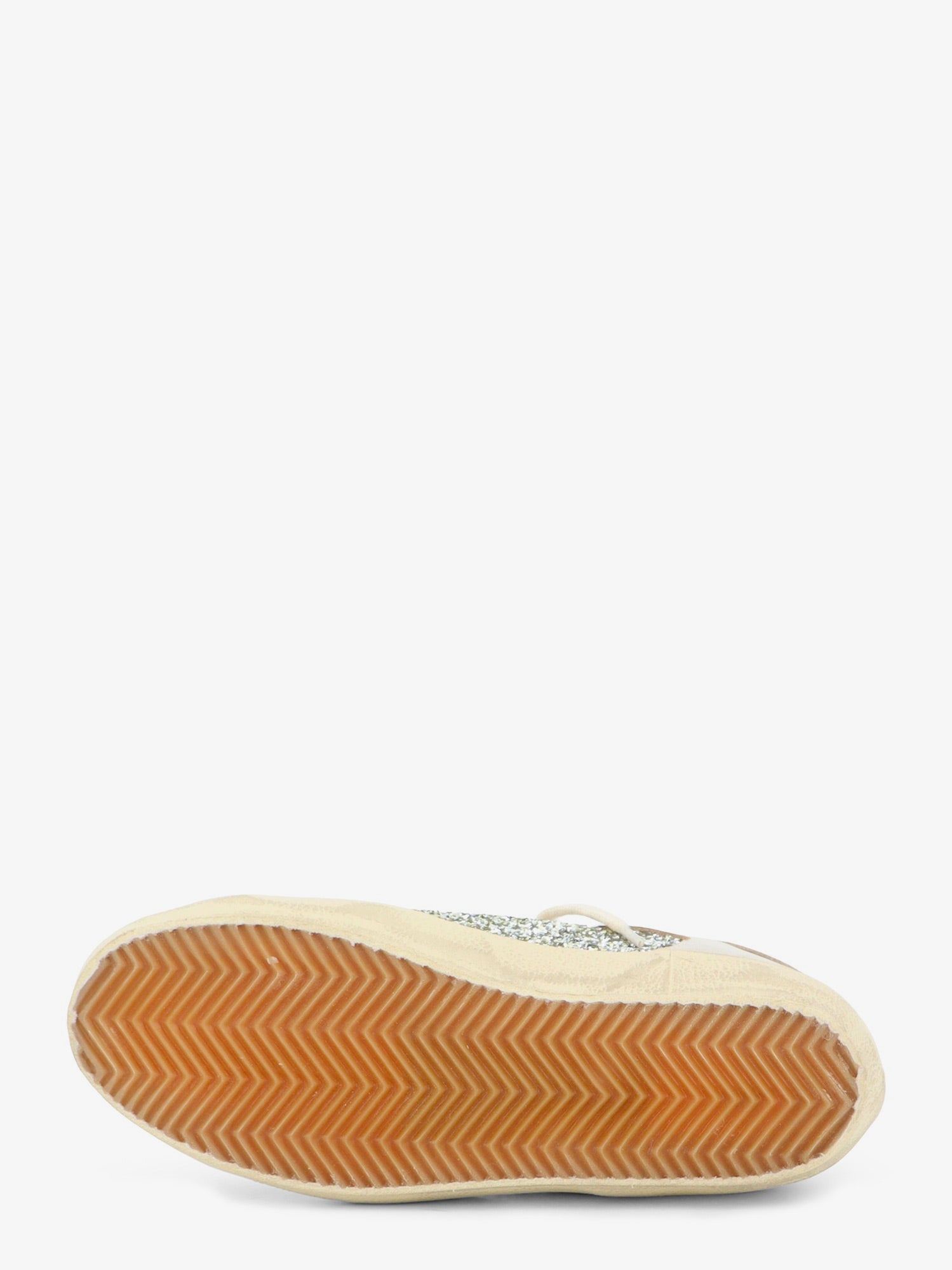 Golden Goose Superstar Leather Sneakers With All-over Glitter Pattern