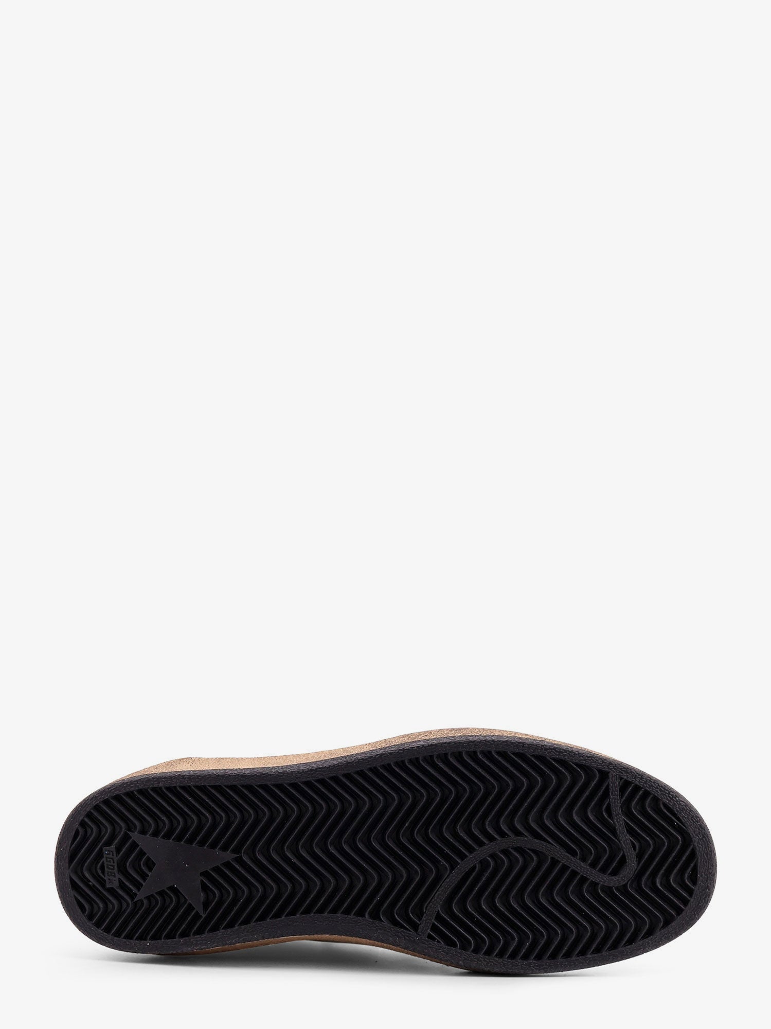 Golden Goose Ball Star Leather Sneakers With Side Logo