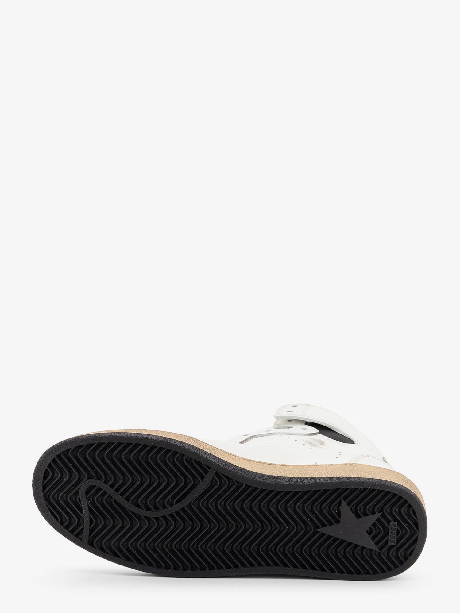 Golden Goose Sky Star Leather Sneakers With Iconic Side Logo