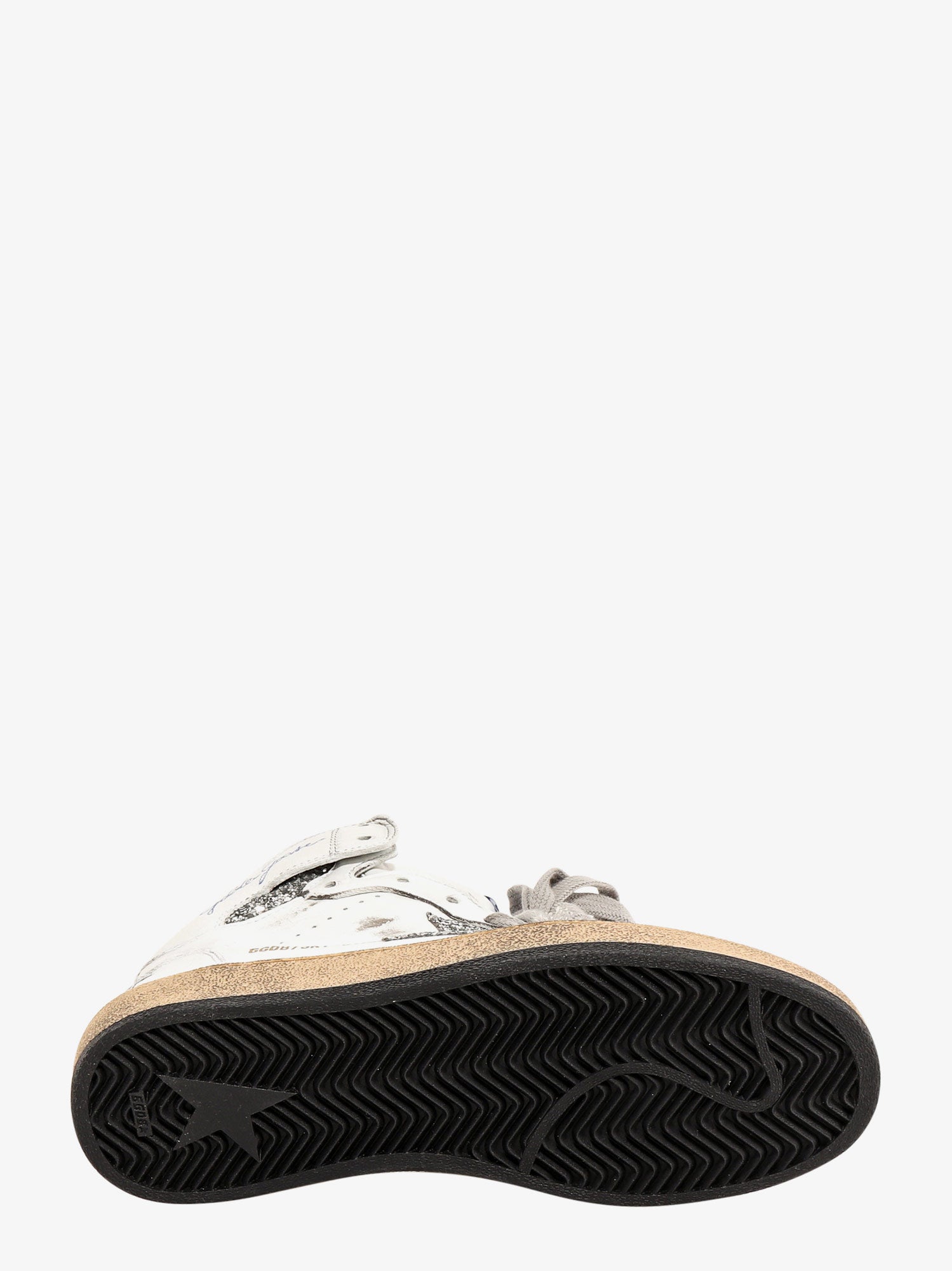 Golden Goose Sky Star Leather With A Used Effect Sneakers