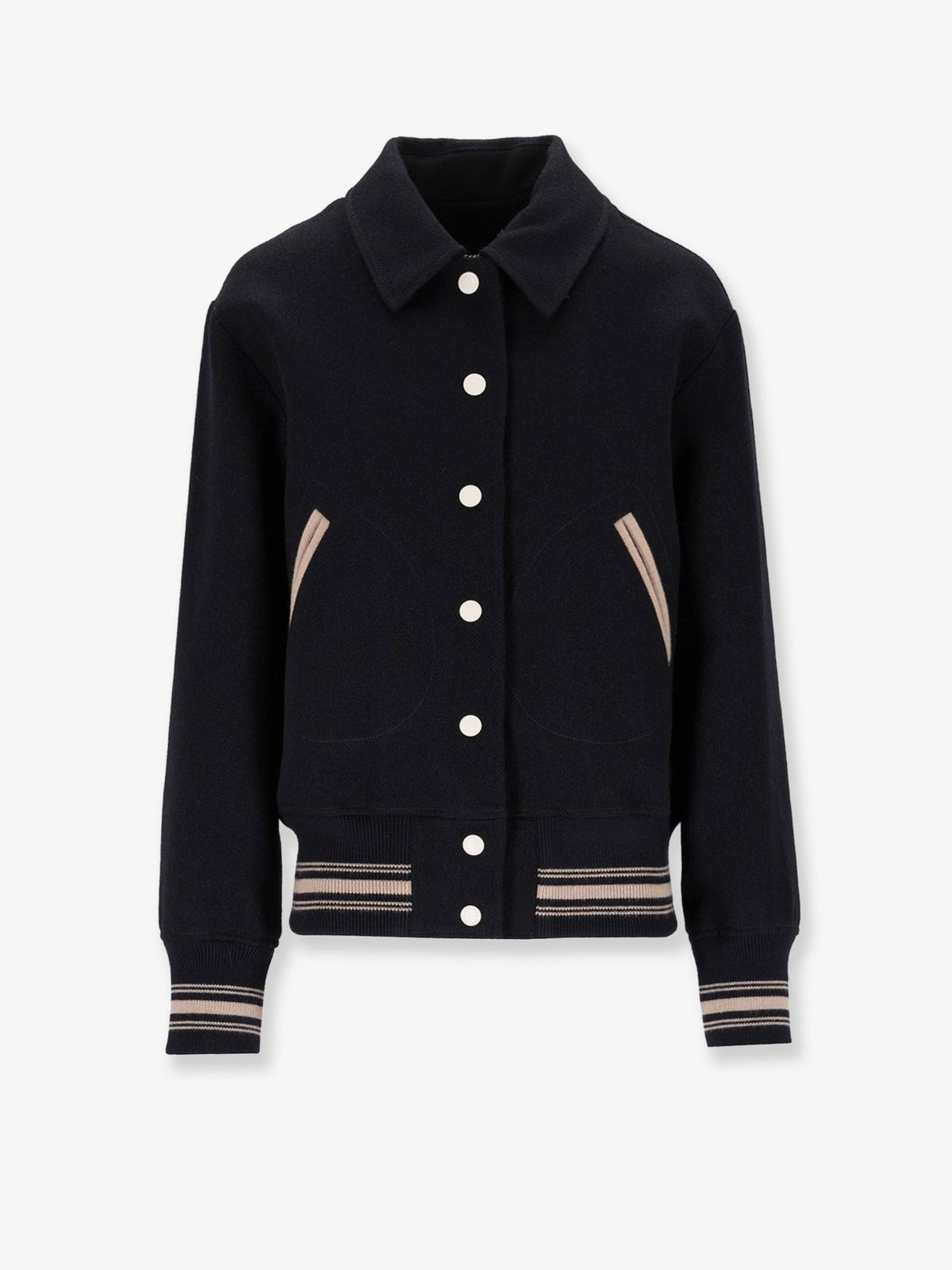 Golden Goose Ria Slim Fit Virgin Wool Bomber
