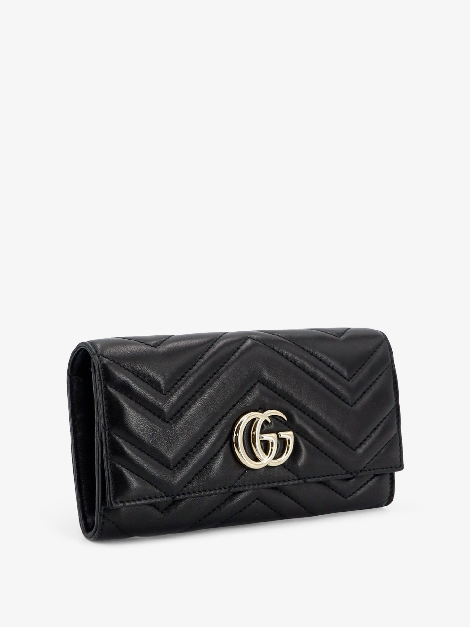 Gucci Gg Continental Leather Wallet