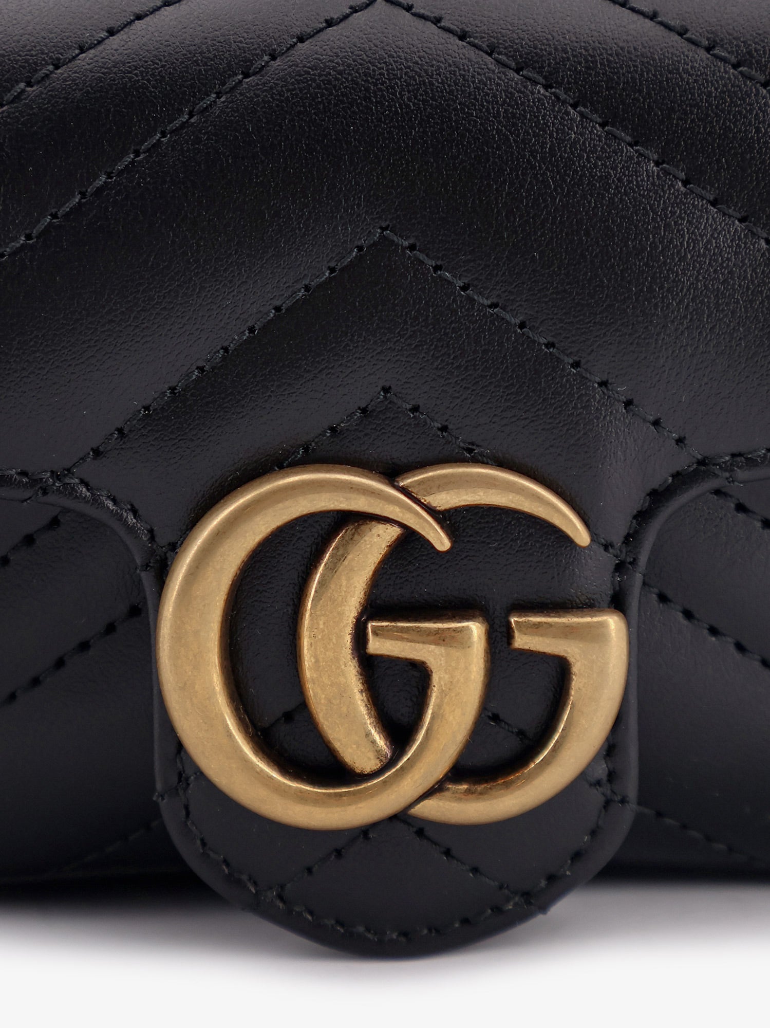 Gucci Gg Marmont Mini Leather Crossbody Bag