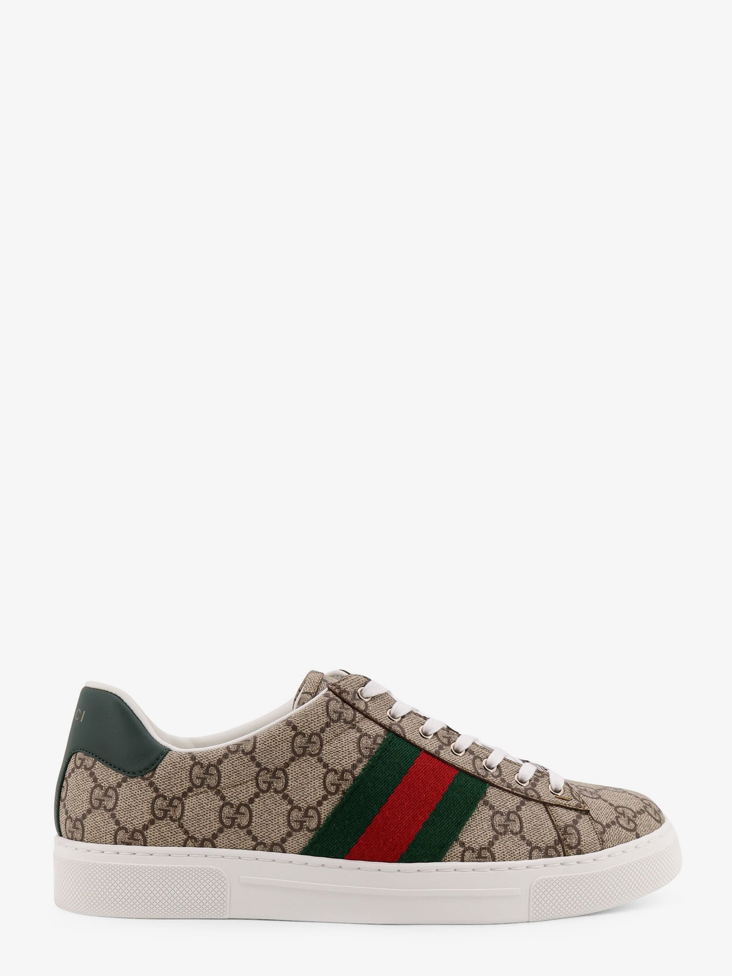 Gucci Low-top Ace Gg Supreme Fabric Sneakers