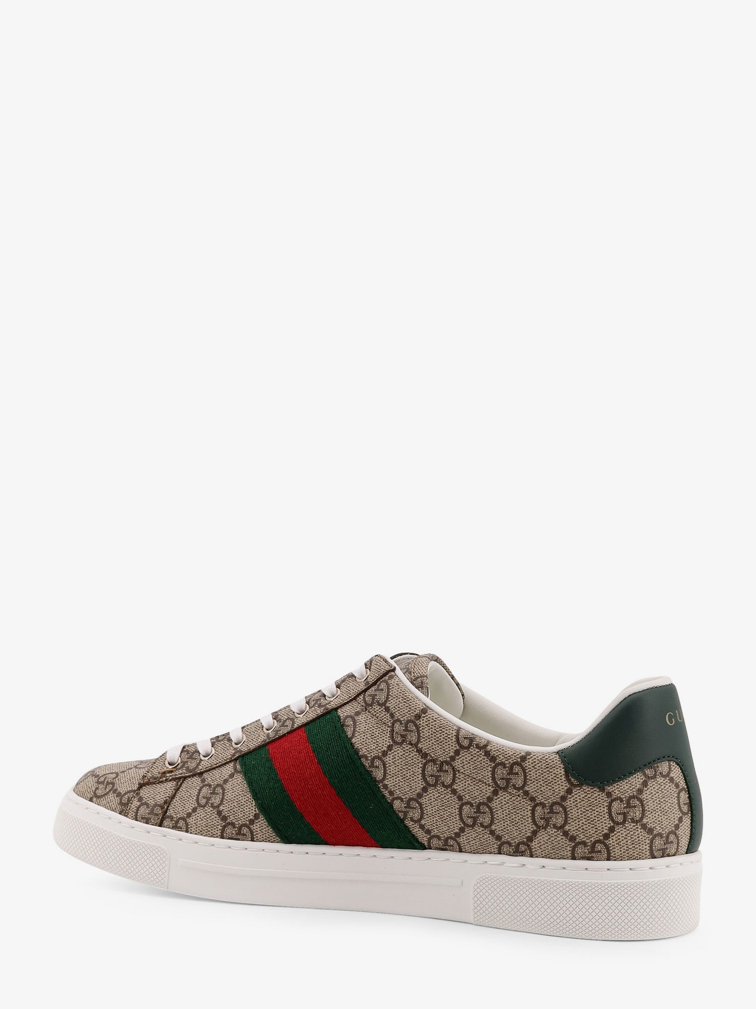 Gucci Low-top Ace Gg Supreme Fabric Sneakers