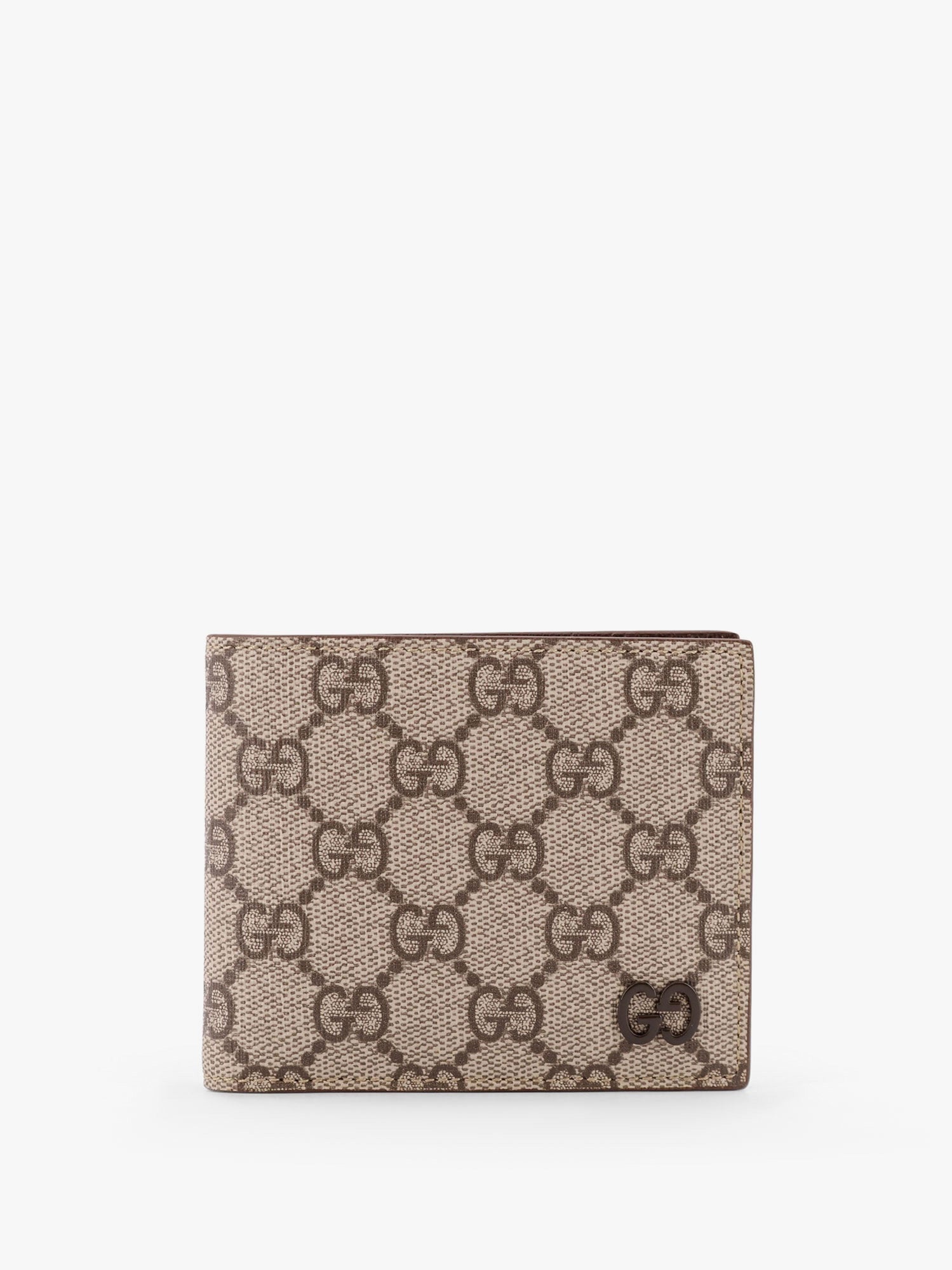 Gucci Bi-fold Gg Supreme Canvas Wallet