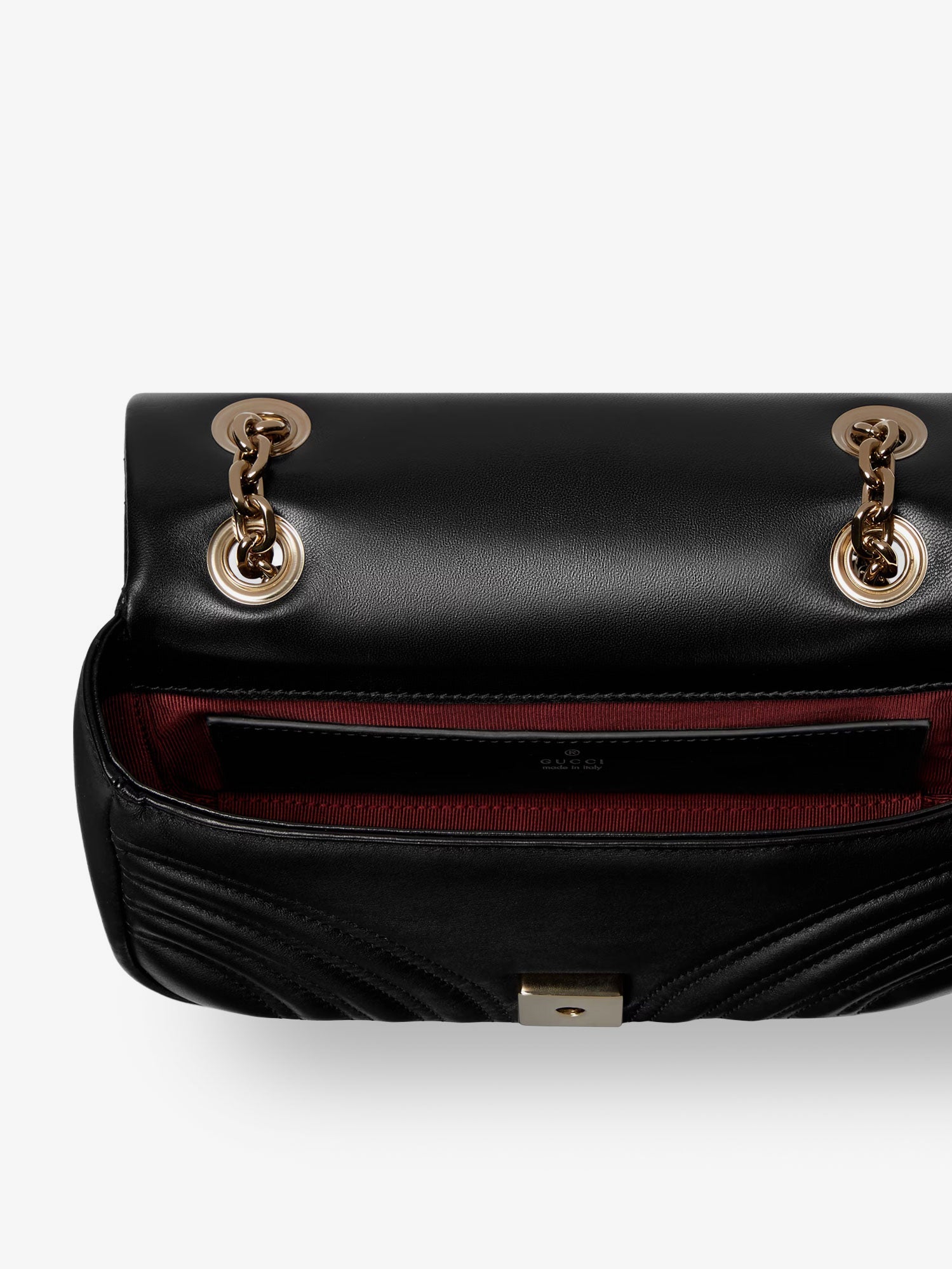 Gucci Gg Marmont Leather Crossbody Bag