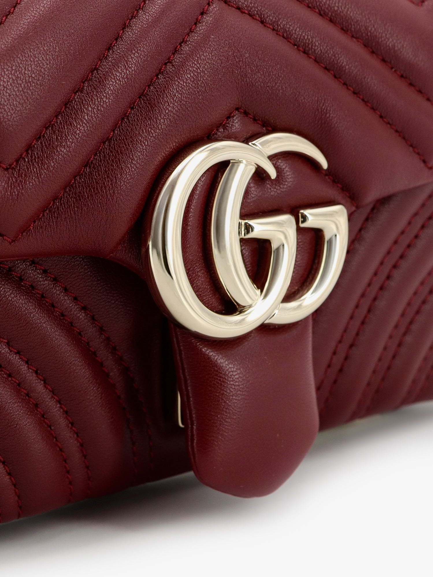 Gucci Gg Marmont Leather Shoulder Bag