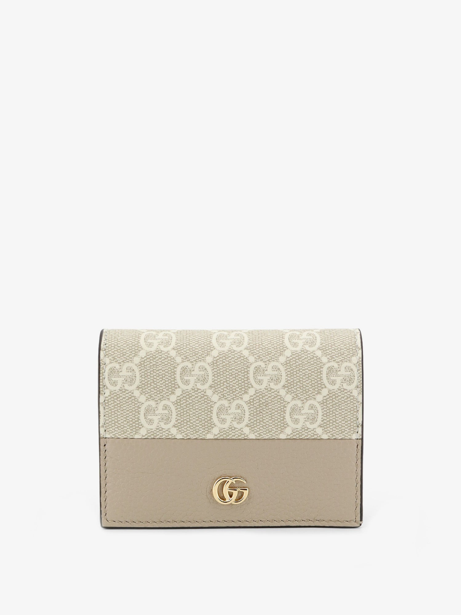Gucci Gg Marmont Bicolor Leather Wallet