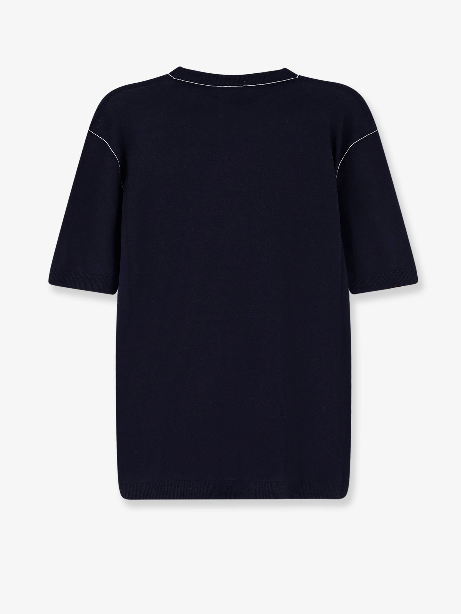 Gucci Silk And Linen Sweater With Gucci Firenze Since 1921 Inlay