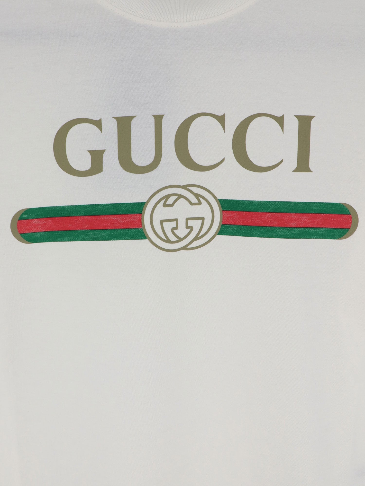 Gucci Cotton And Silk Blend T-shirt