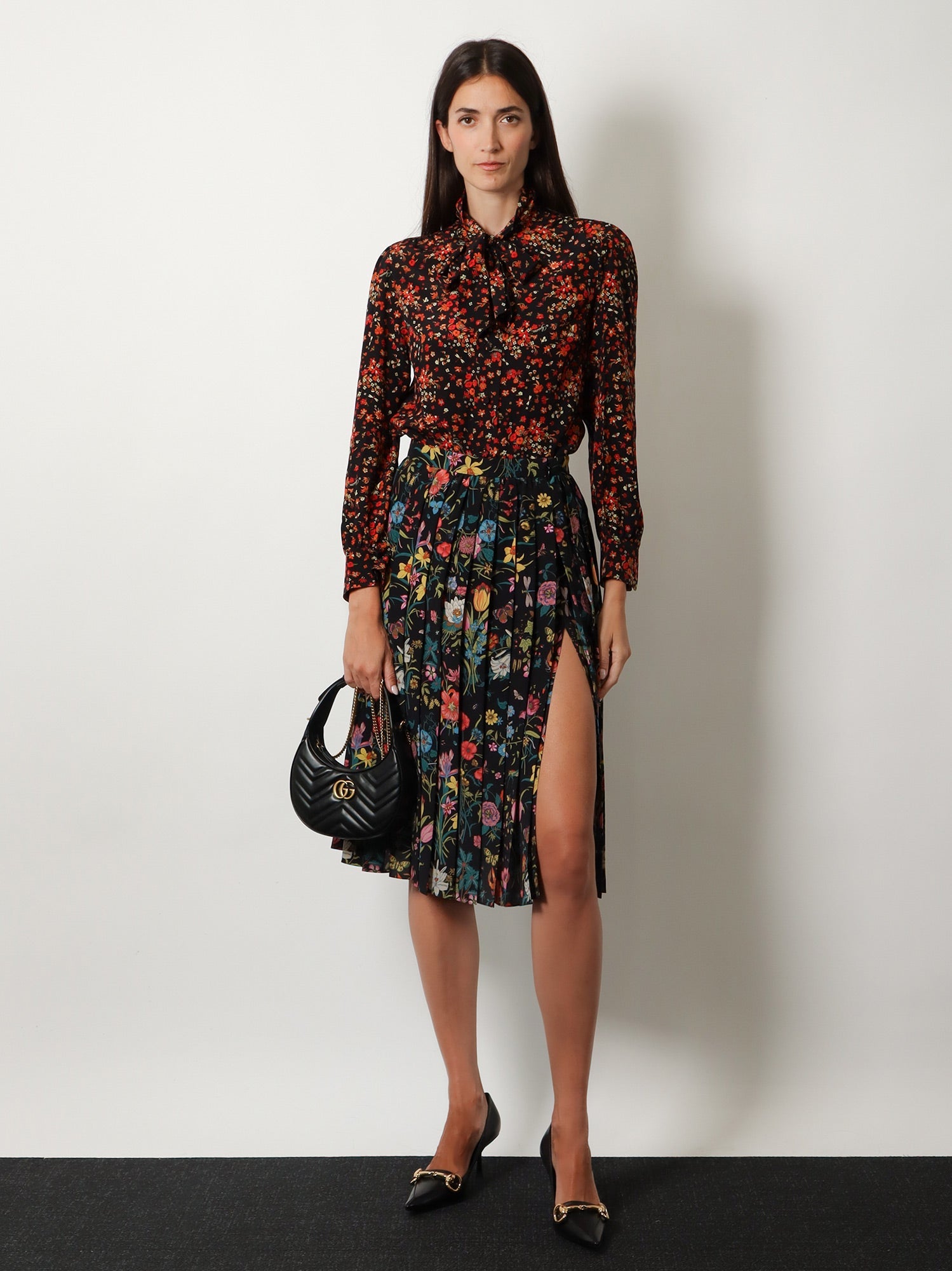 Gucci Printed Silk Shirt