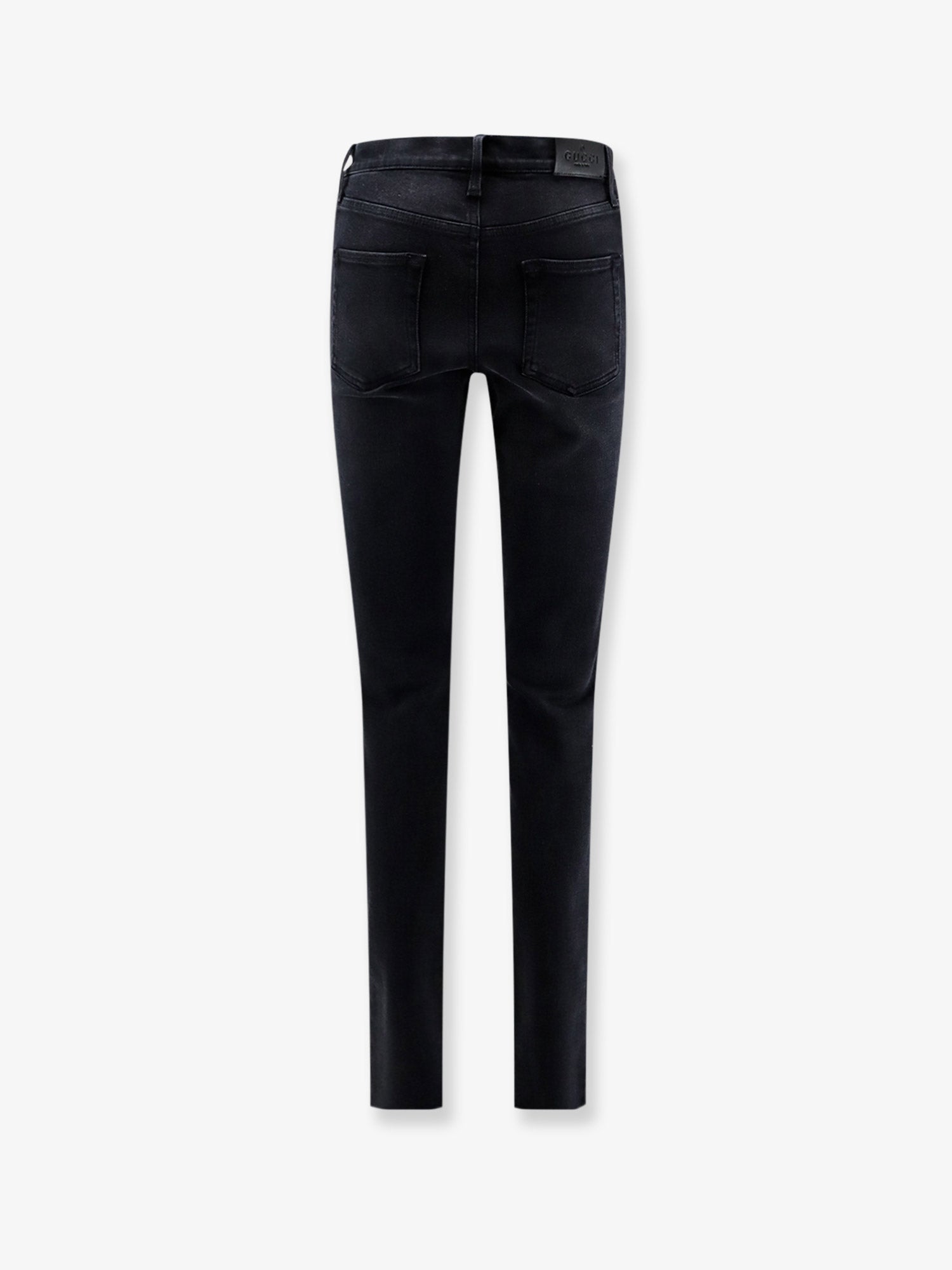 Gucci Slim Fit Black Denim Trousers