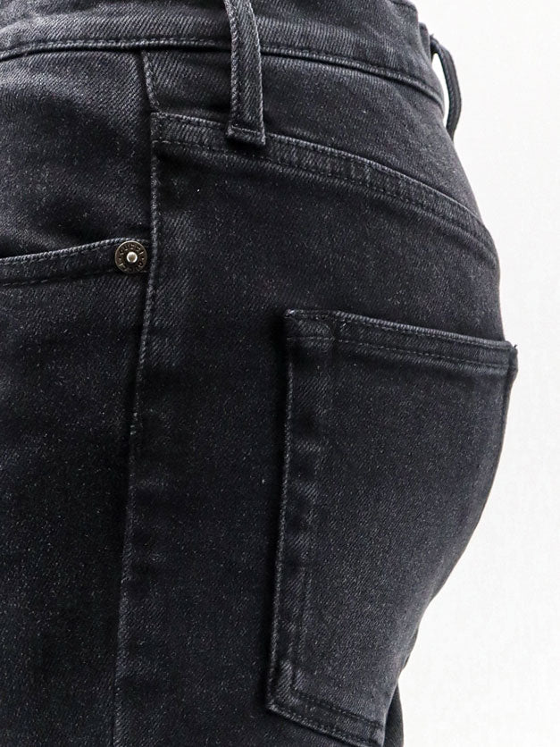 Gucci Slim Fit Black Denim Trousers