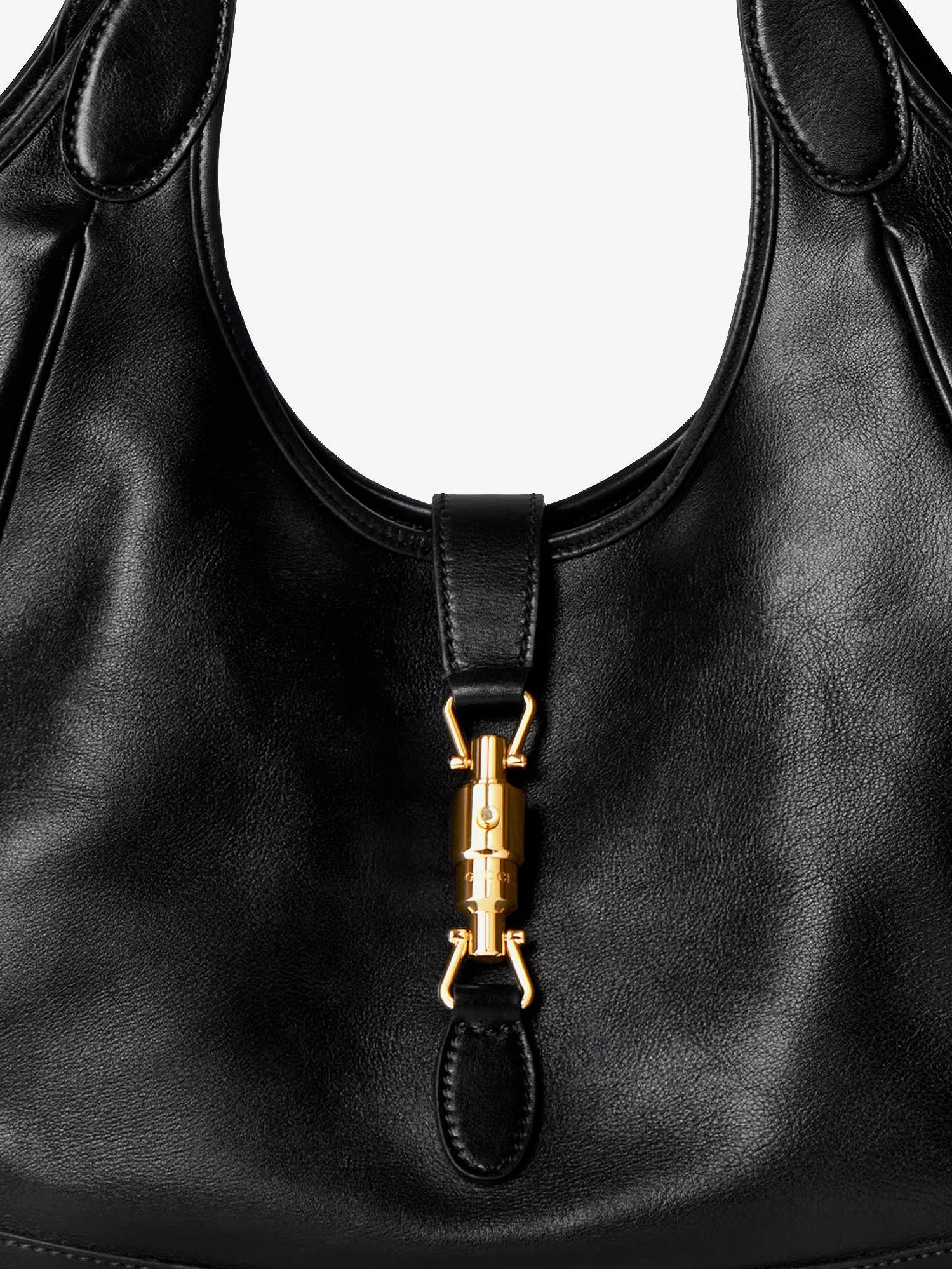Gucci Mercato Leather Shoulder Bag