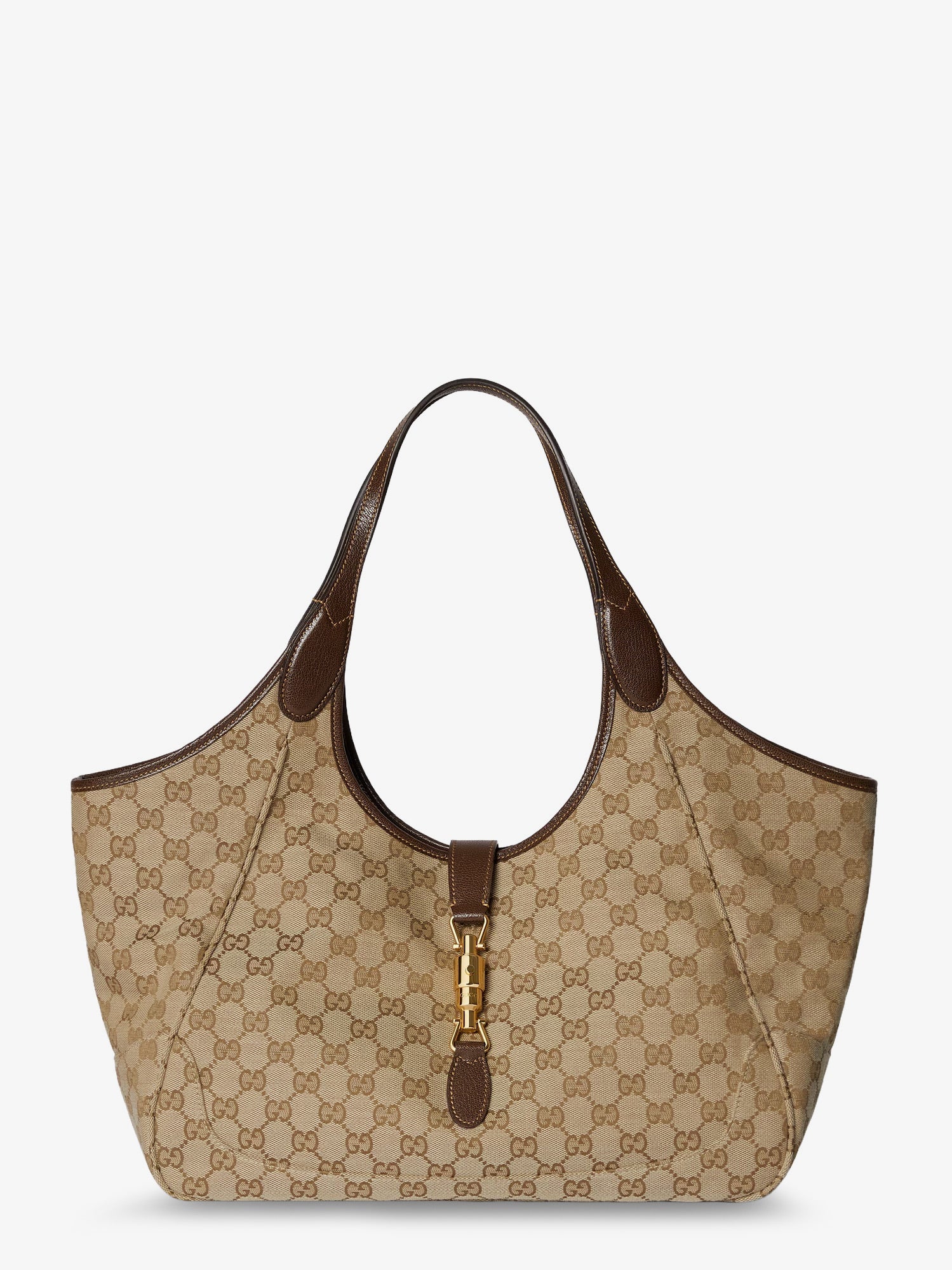 Gucci Mercato Gg Fabric Shoulder Bag
