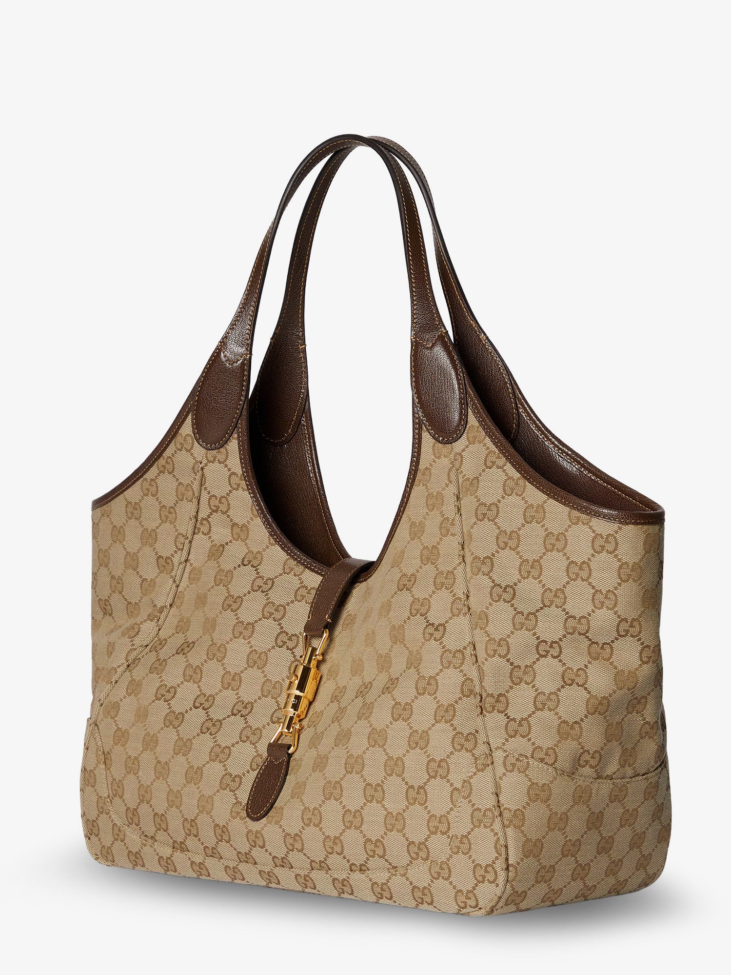 Gucci Mercato Gg Fabric Shoulder Bag