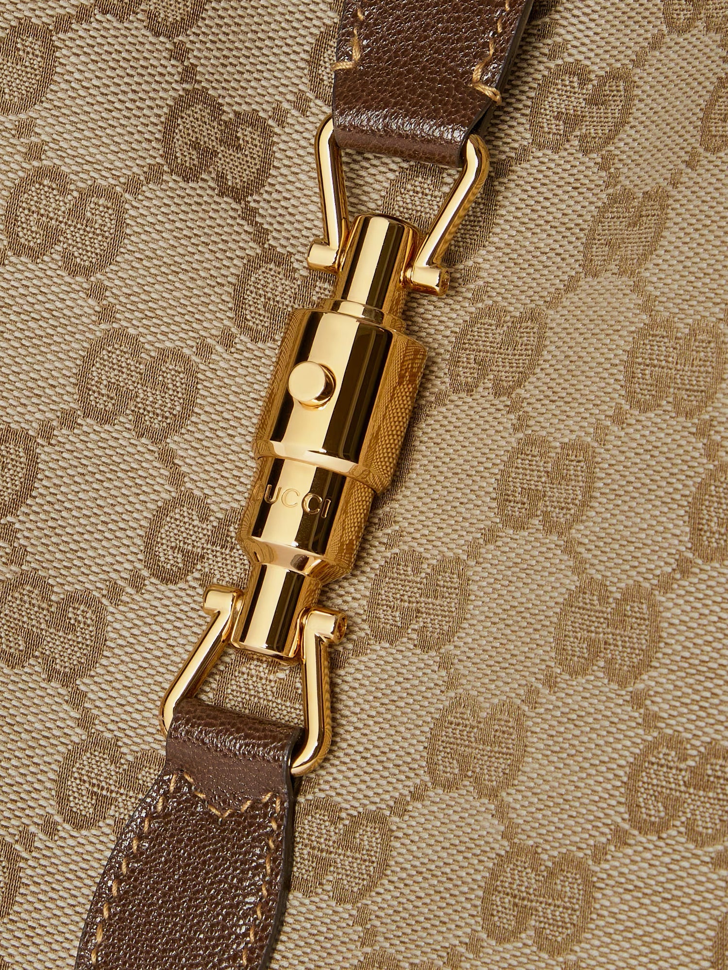Gucci Mercato Gg Fabric Shoulder Bag