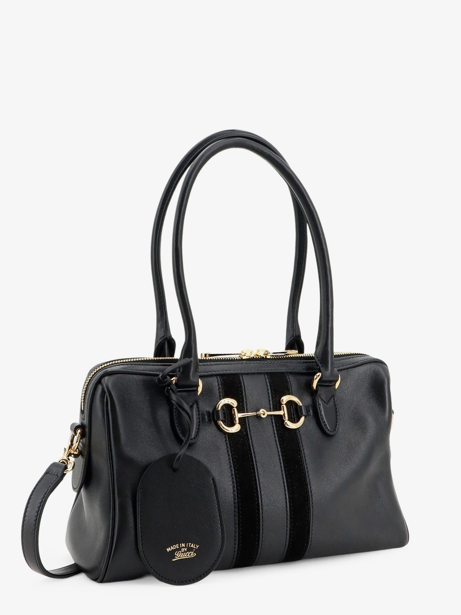 Gucci Leather Bauletto Borsetto Shoulder Bag