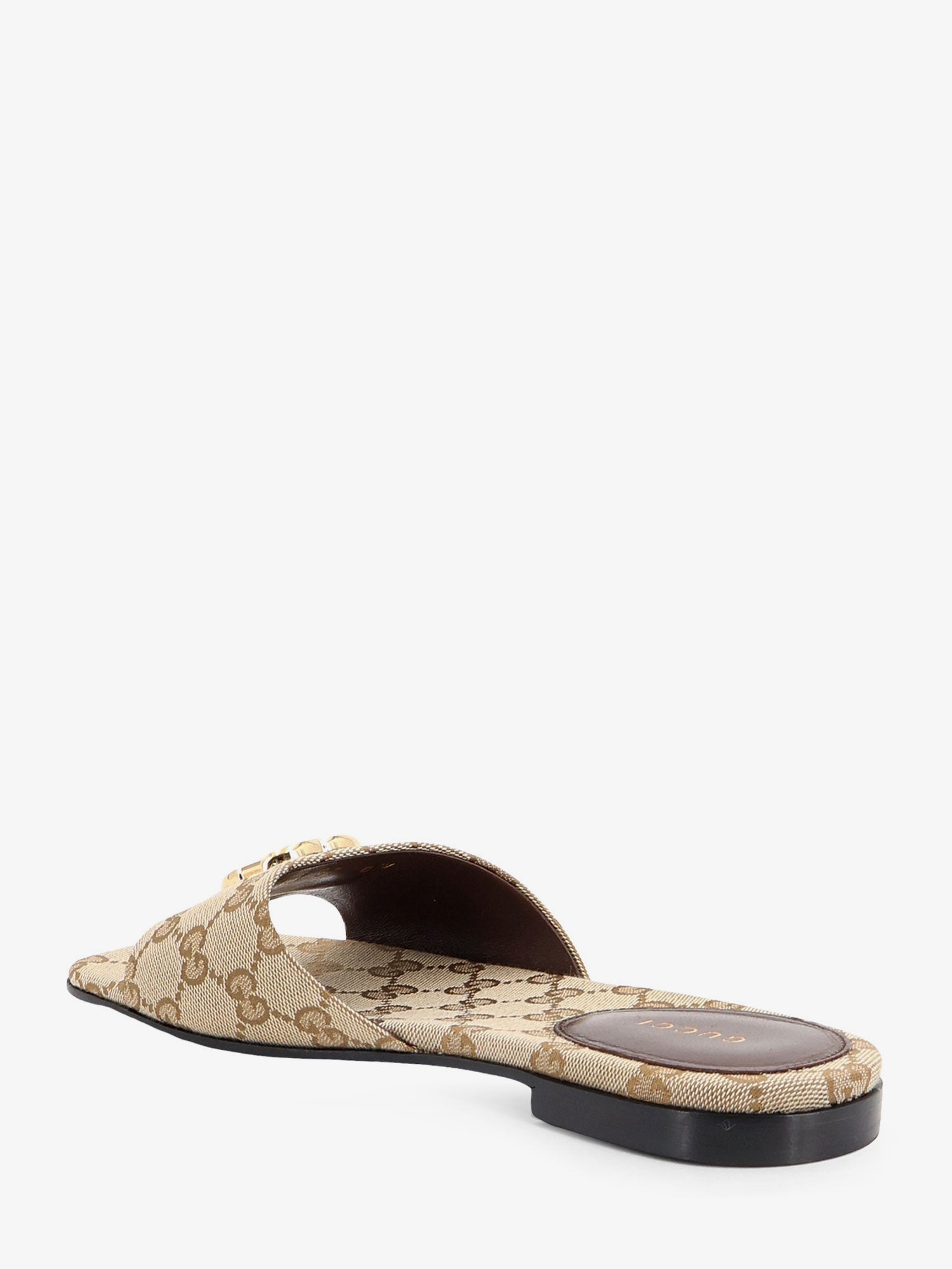 Gucci Gg Fabric Slide Sandals