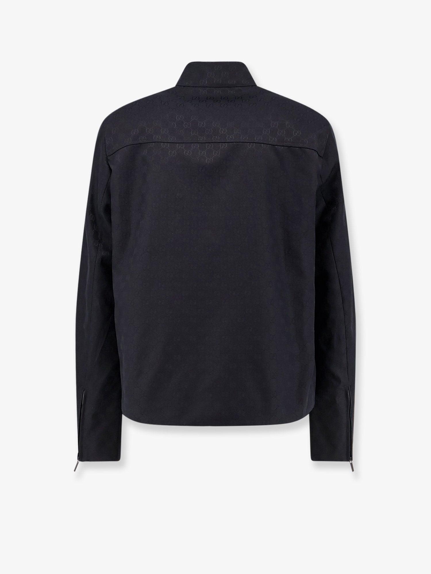 Gucci Gg Cotton Fabric Jacket