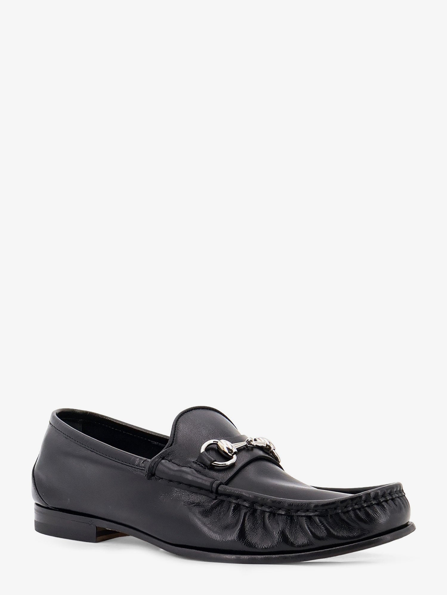 Gucci Gucci Lugano Leather Loafers