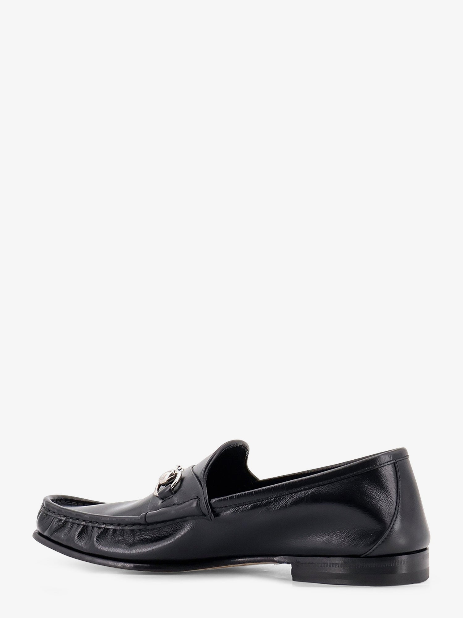 Gucci Gucci Lugano Leather Loafers