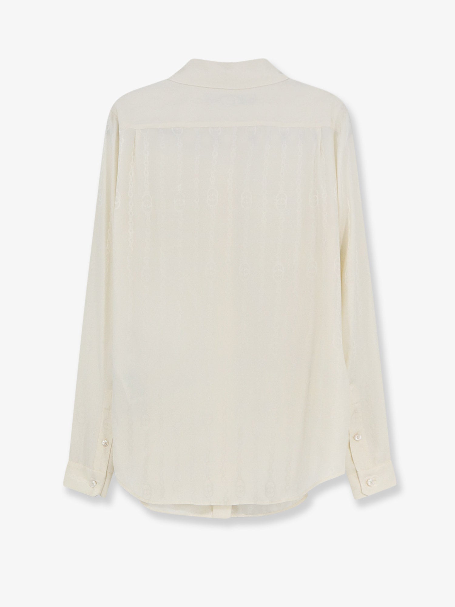 Gucci Silk Shirt With Iconic Print