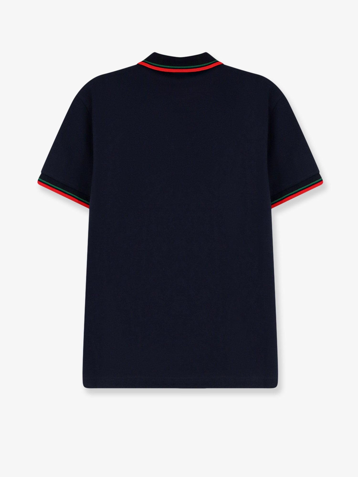 Gucci Cotton Polo Shirt With Embroidered Logo On The Front