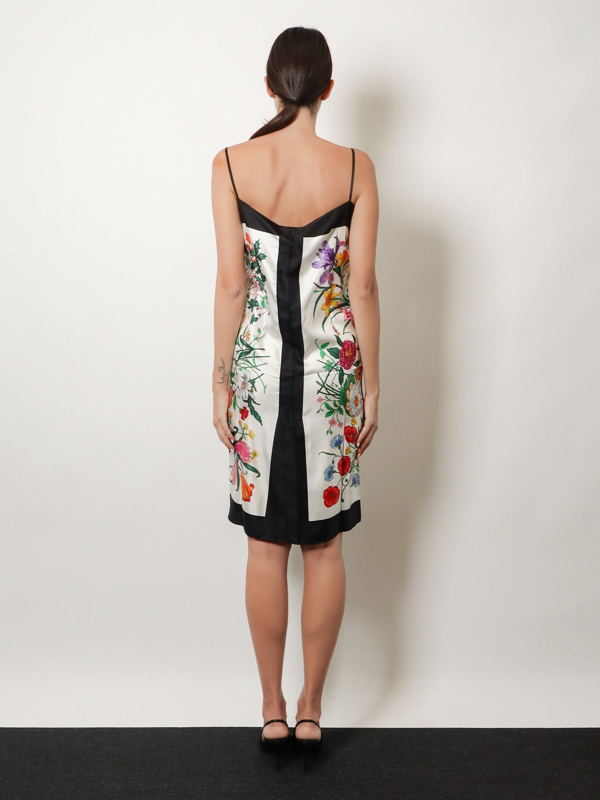 Gucci Gucci Primavera Dress With Gucci Flora Print