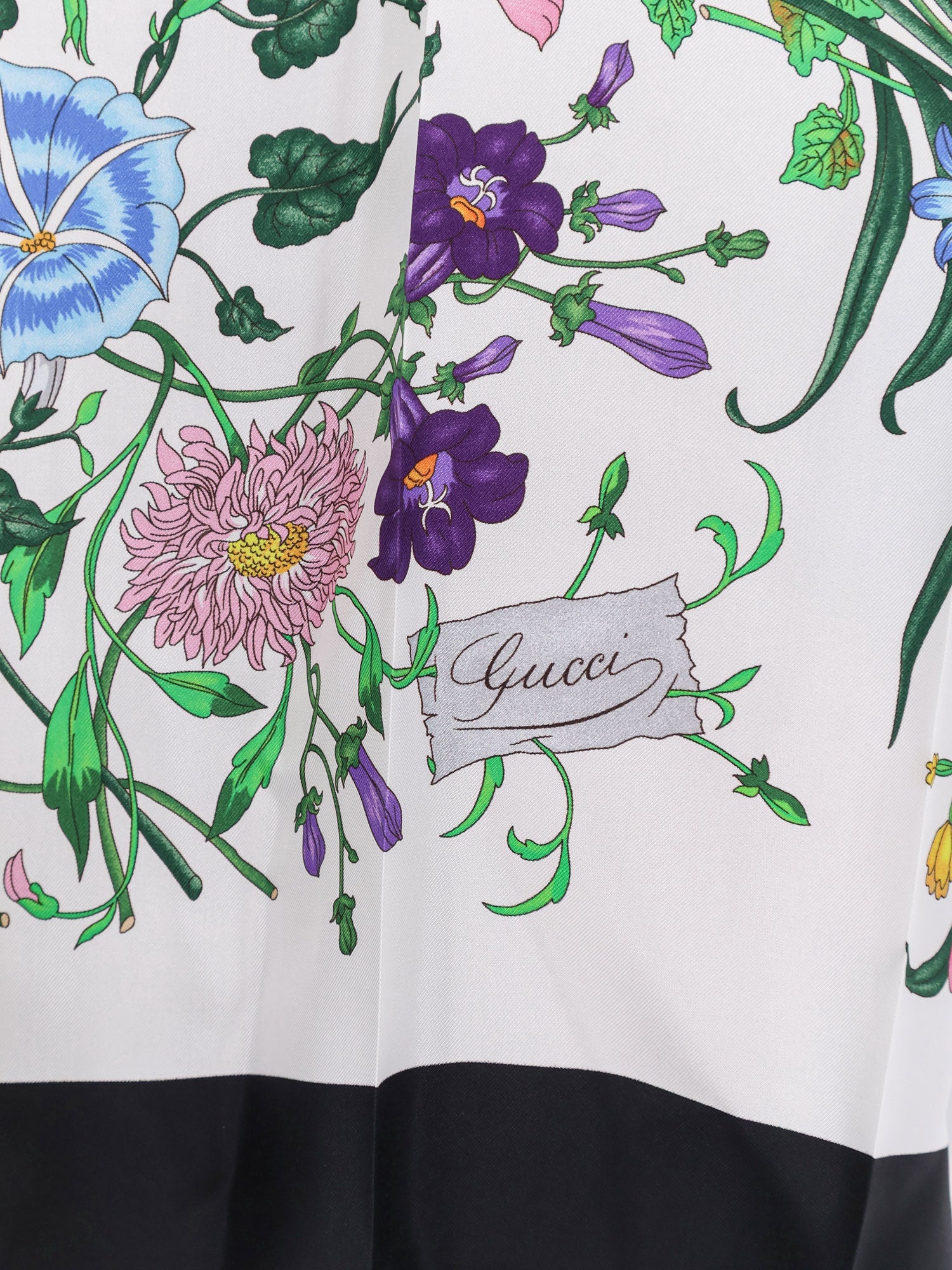 Gucci Gucci Primavera Dress With Gucci Flora Print