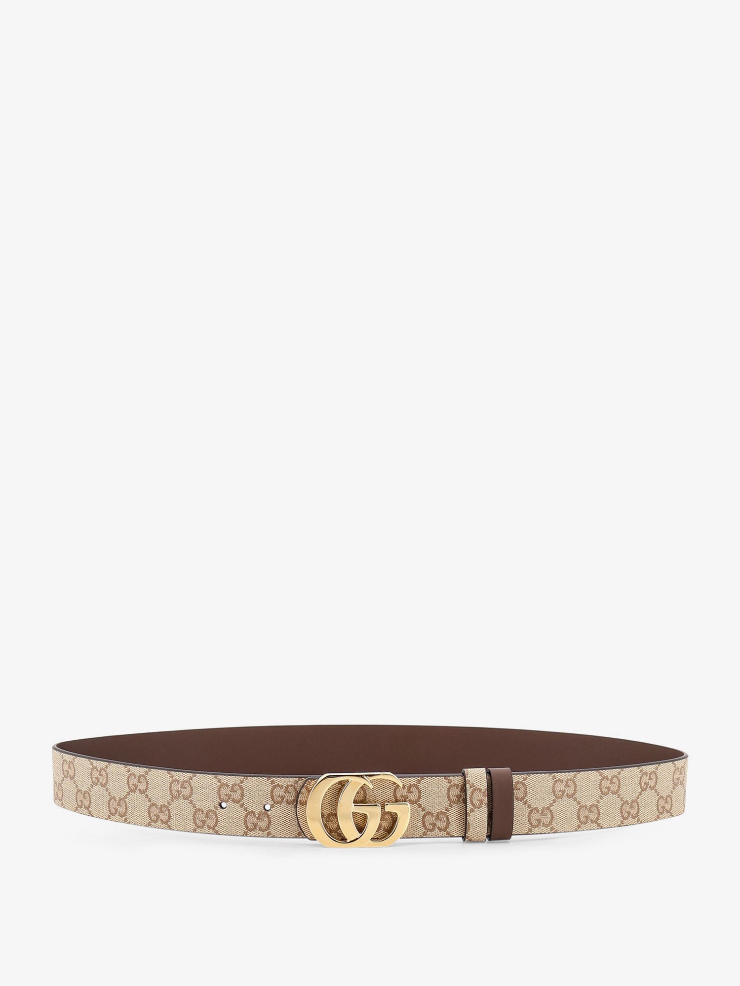 Gucci Gg Marmont Gg Fabric Reversible Belt